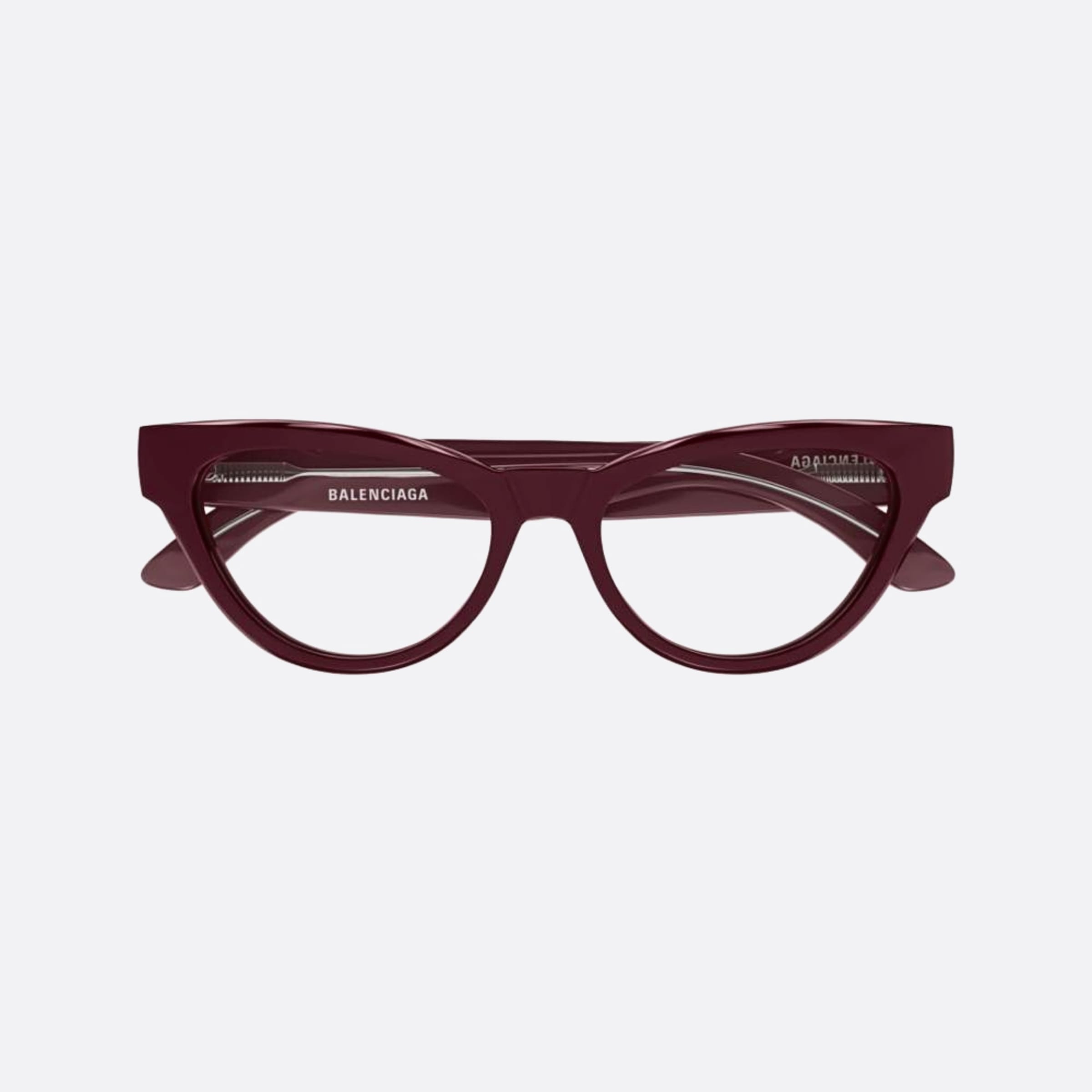 Balenciaga 53mm Red Visor Woman Eyeglasses - Main View