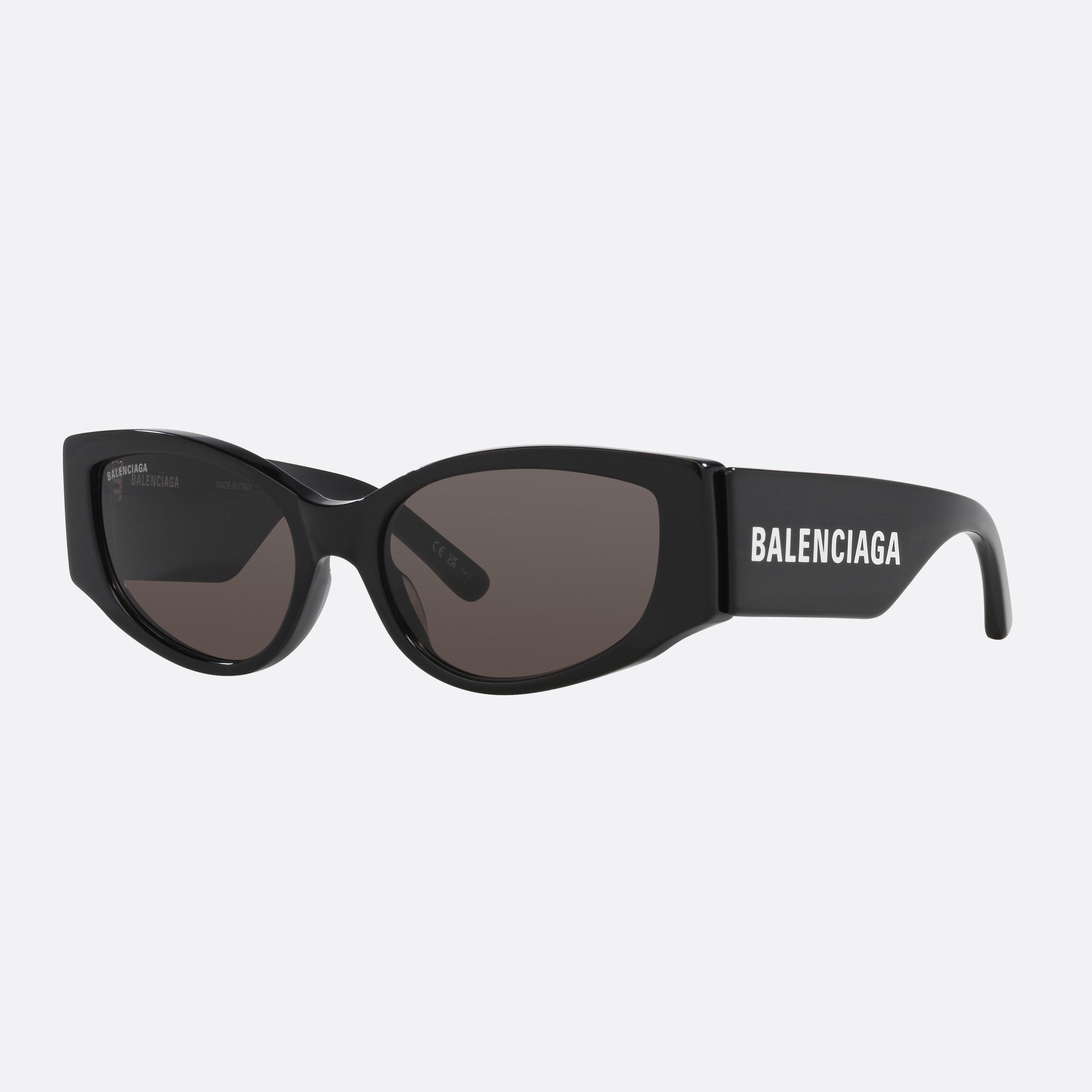Balenciaga 58mm Black Cat Eye Woman Sunglasses - Main View