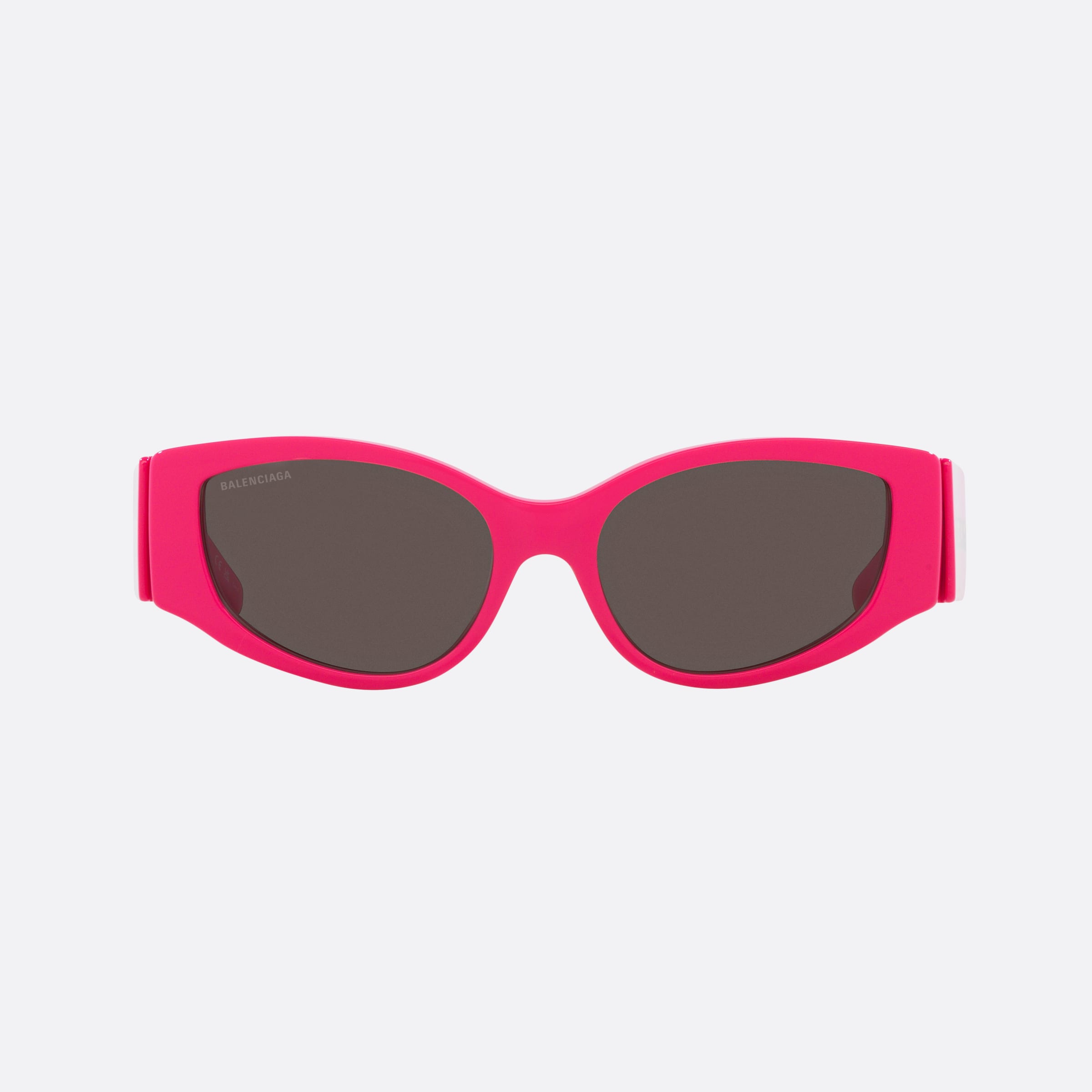 Balenciaga 58mm Pink Cat Eye Woman Sunglasses - Side View