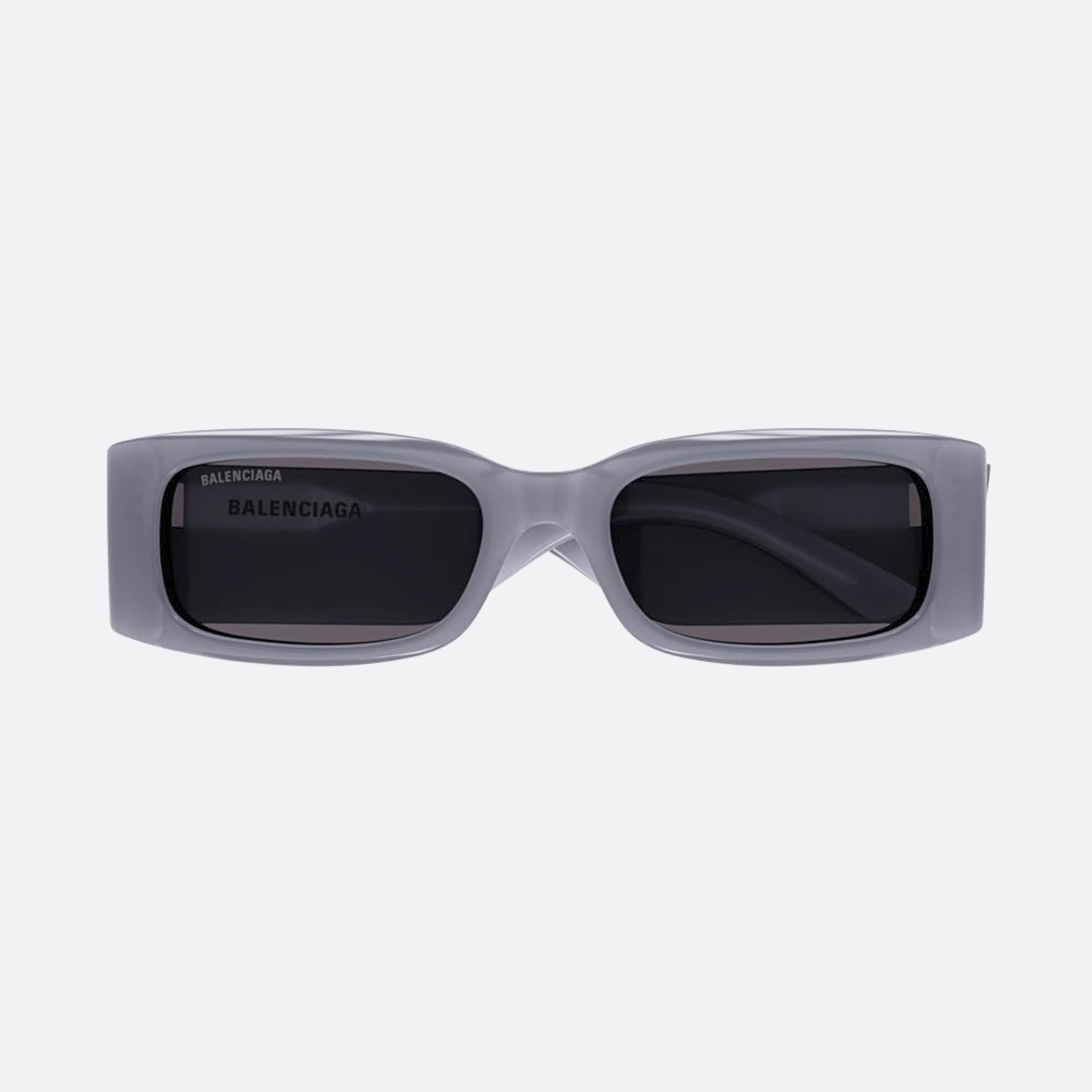 Balenciaga 56mm Grey Squared Women Sunglasses - Main View