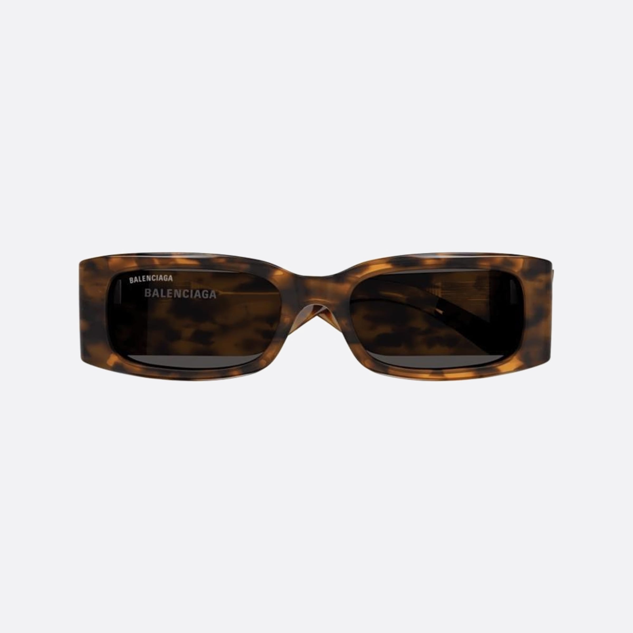 Balenciaga 56mm Havana Squared Woman Sunglasses - Main View
