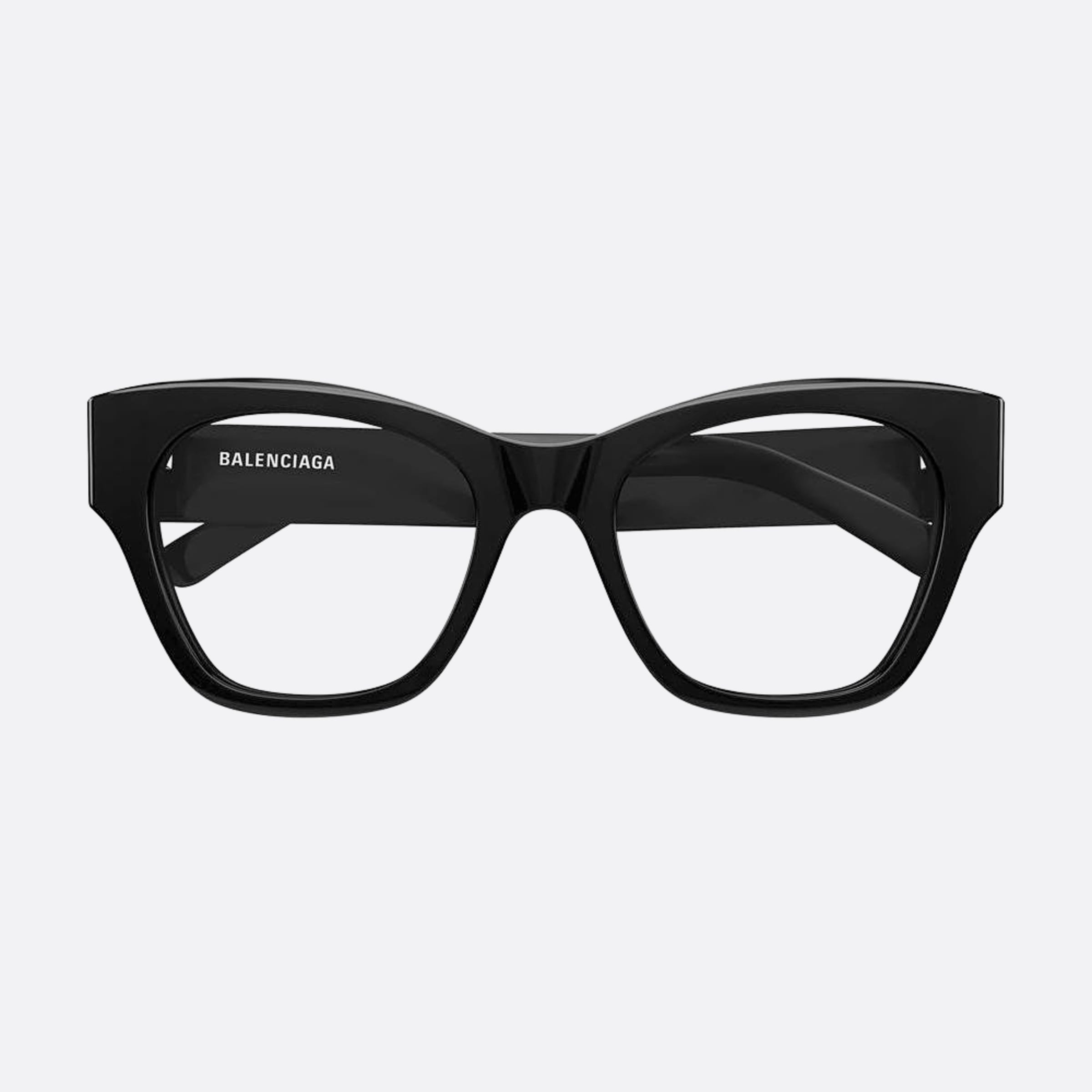 Balenciaga 52mm Black Squared Woman Eyeglasses - Main View