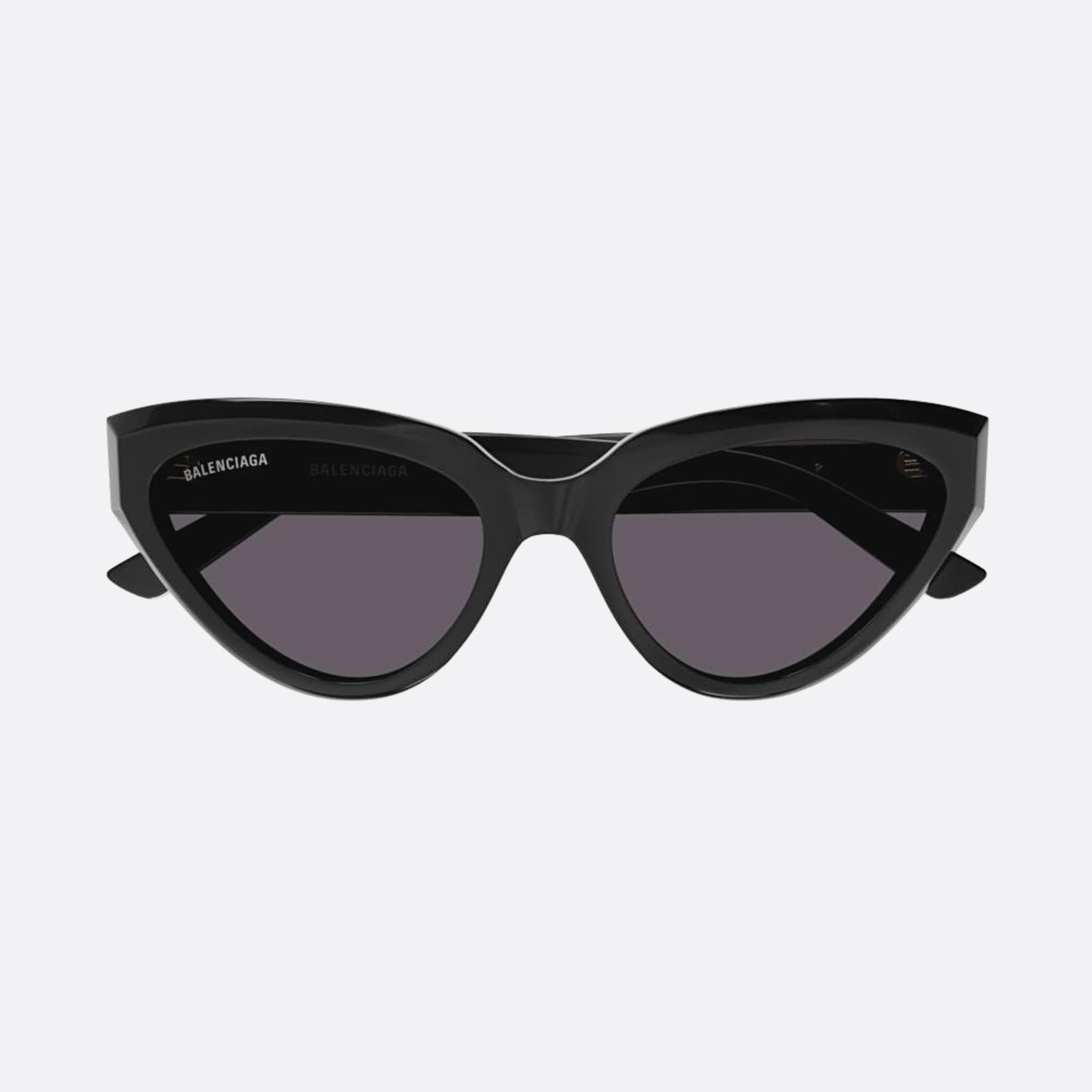Balenciaga 56mm Black Geometric Woman Sunglasses - Main View