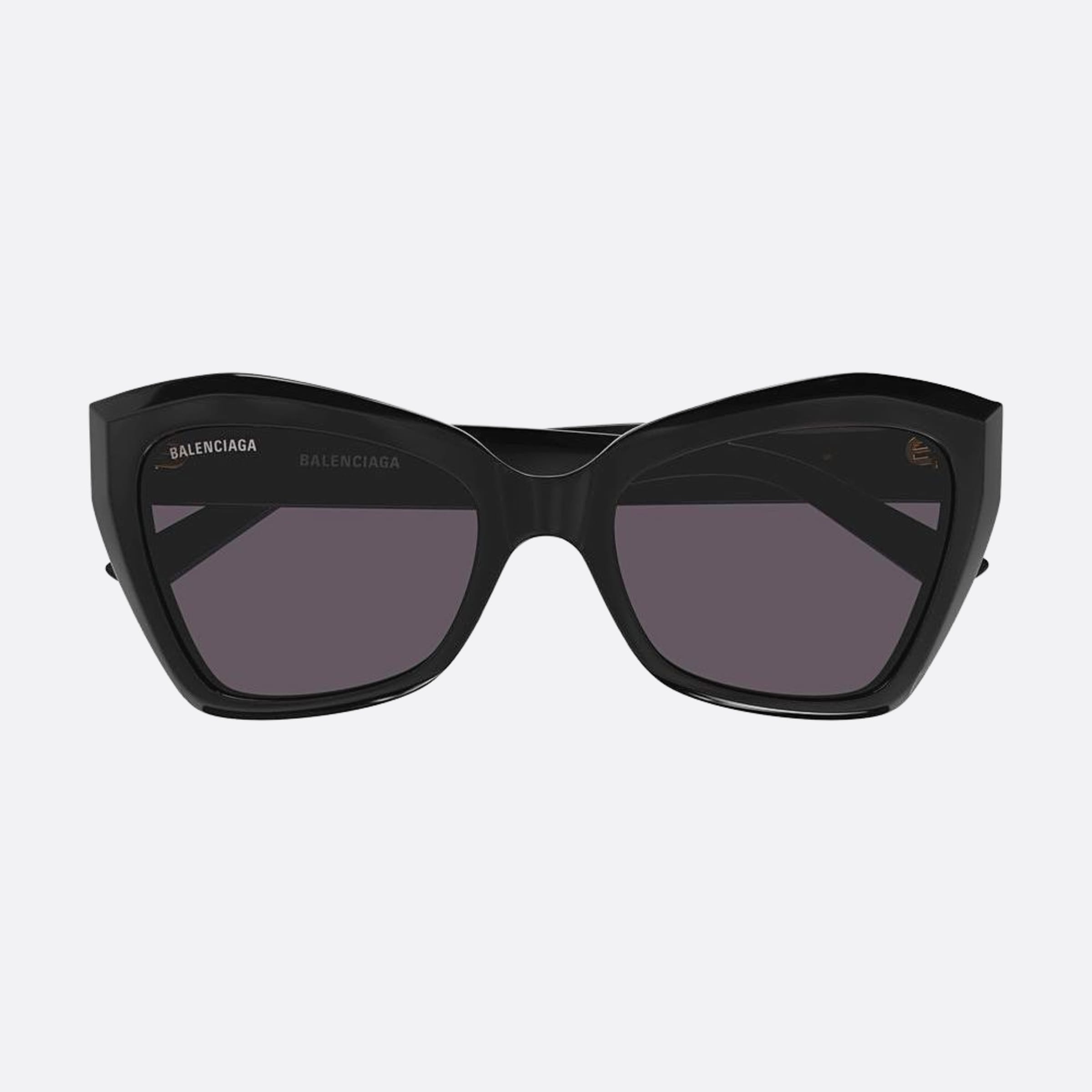 Balenciaga 56mm Black Squared Woman Sunglasses - Main View