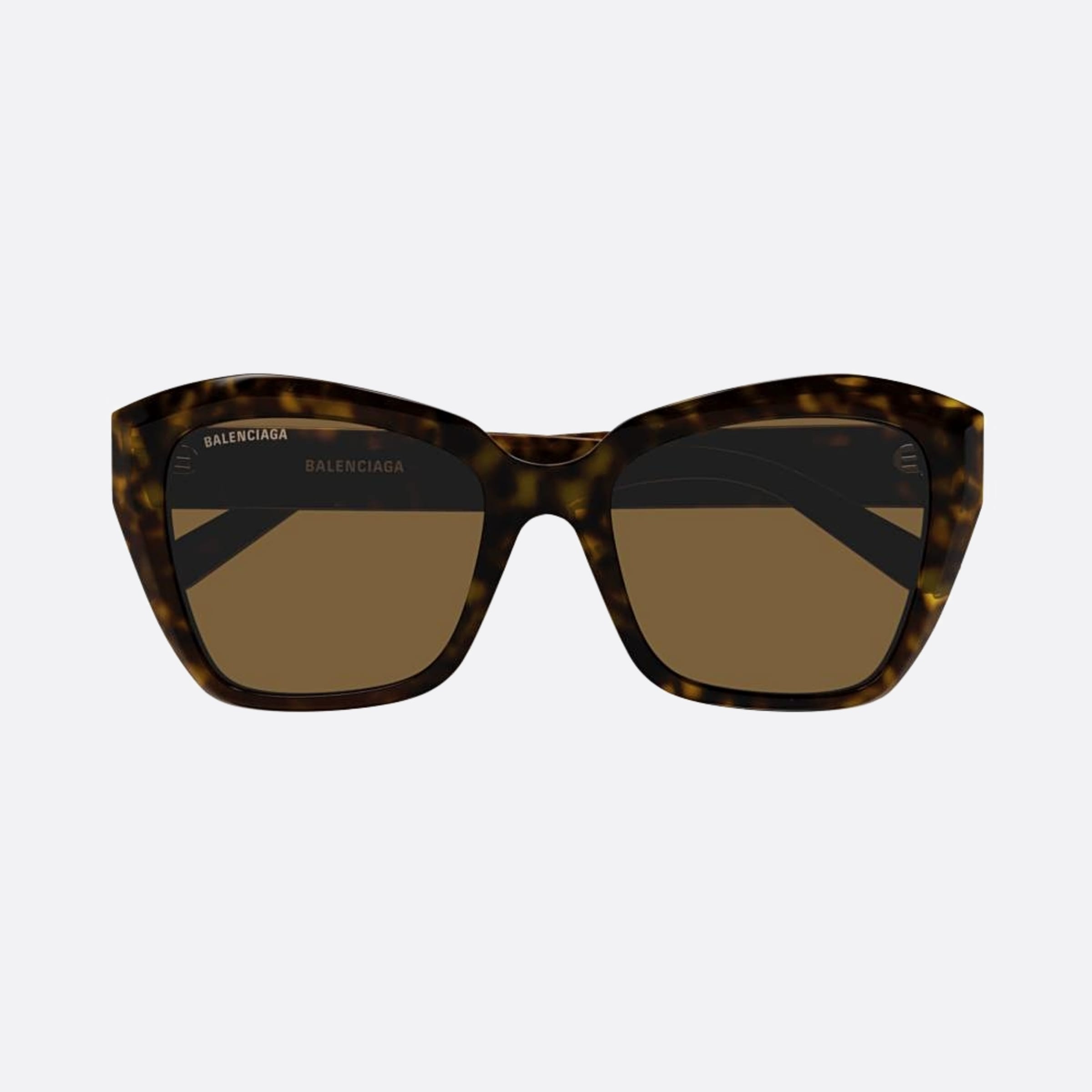 Balenciaga 55mm Bb0273sa Havana Geometric Woman Sunglasses - Main View
