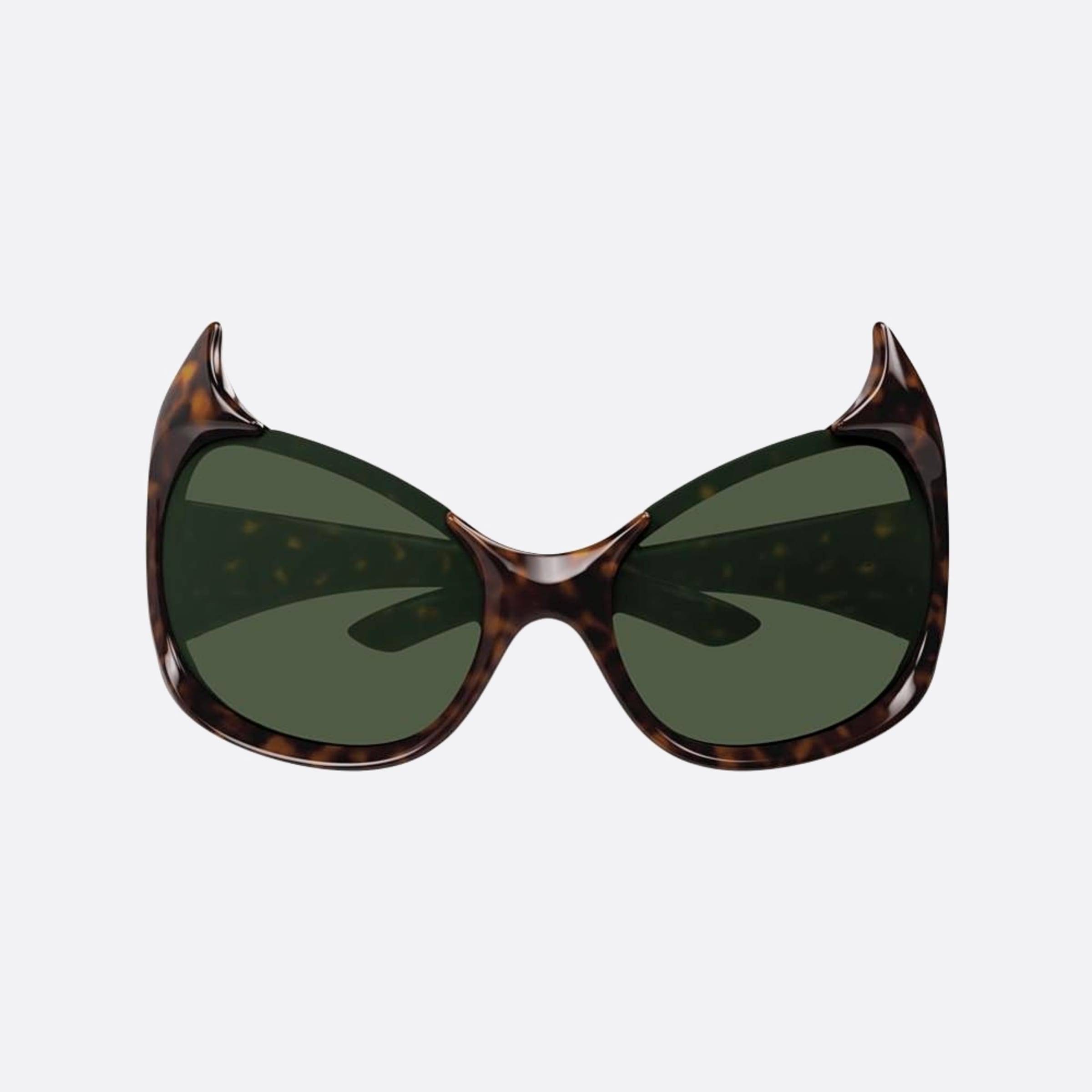 Balenciaga 71mm Havana Cat Eye Woman Sunglasses - Main View
