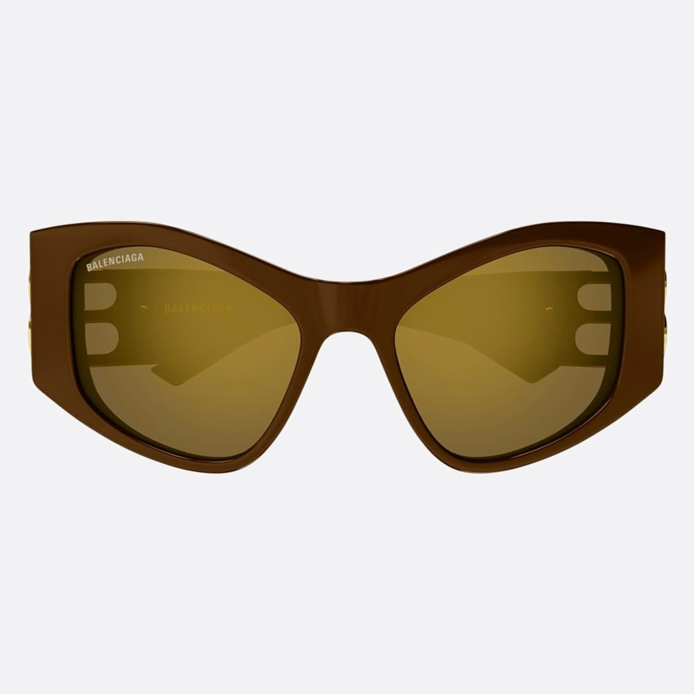 Balenciaga 55mm Brown Cat Eye Woman Sunglasses - Main View