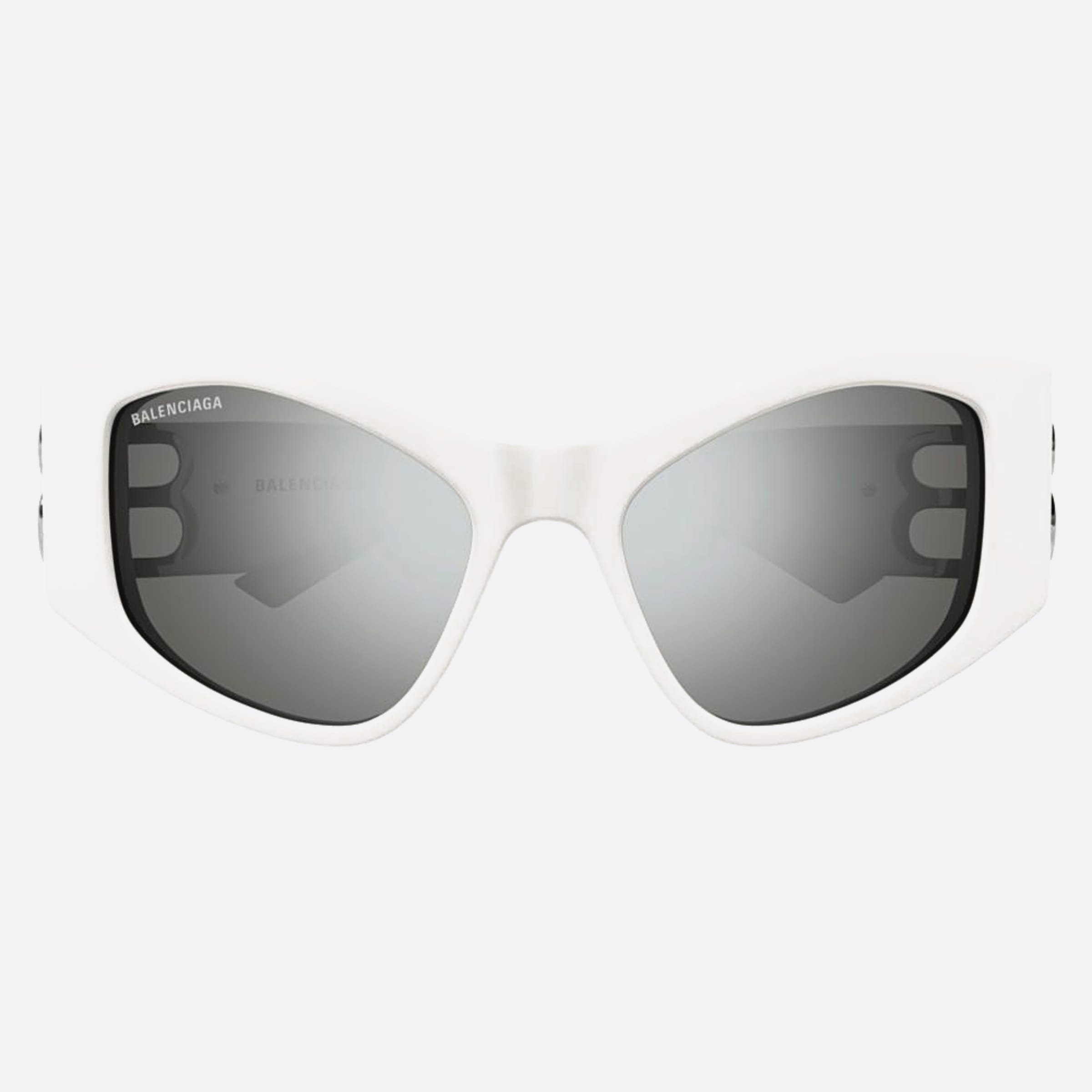 Balenciaga 55mm White Cat Eye Woman Sunglasses - Main View