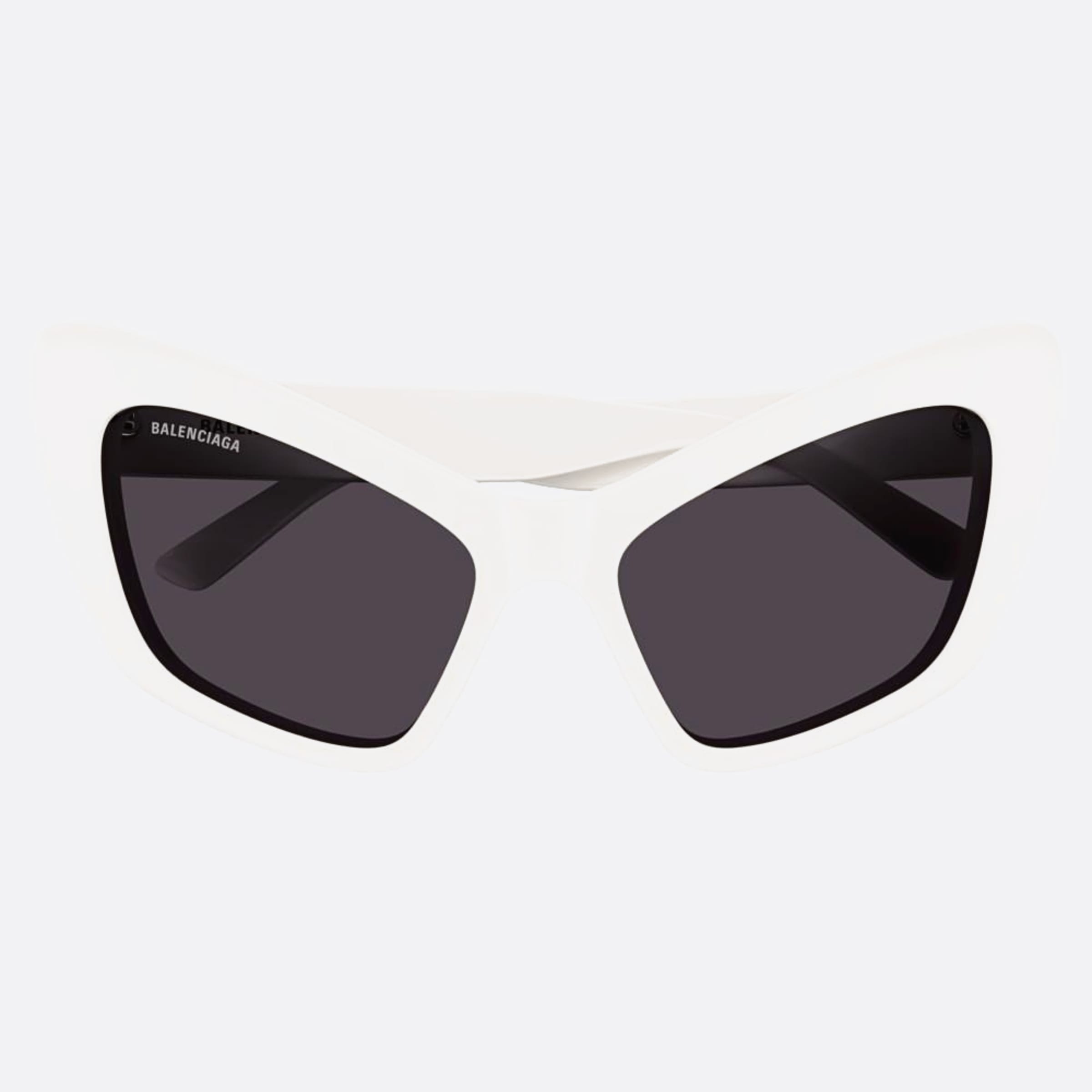Balenciaga 58mm White Cat Eye Woman Sunglasses - Main View