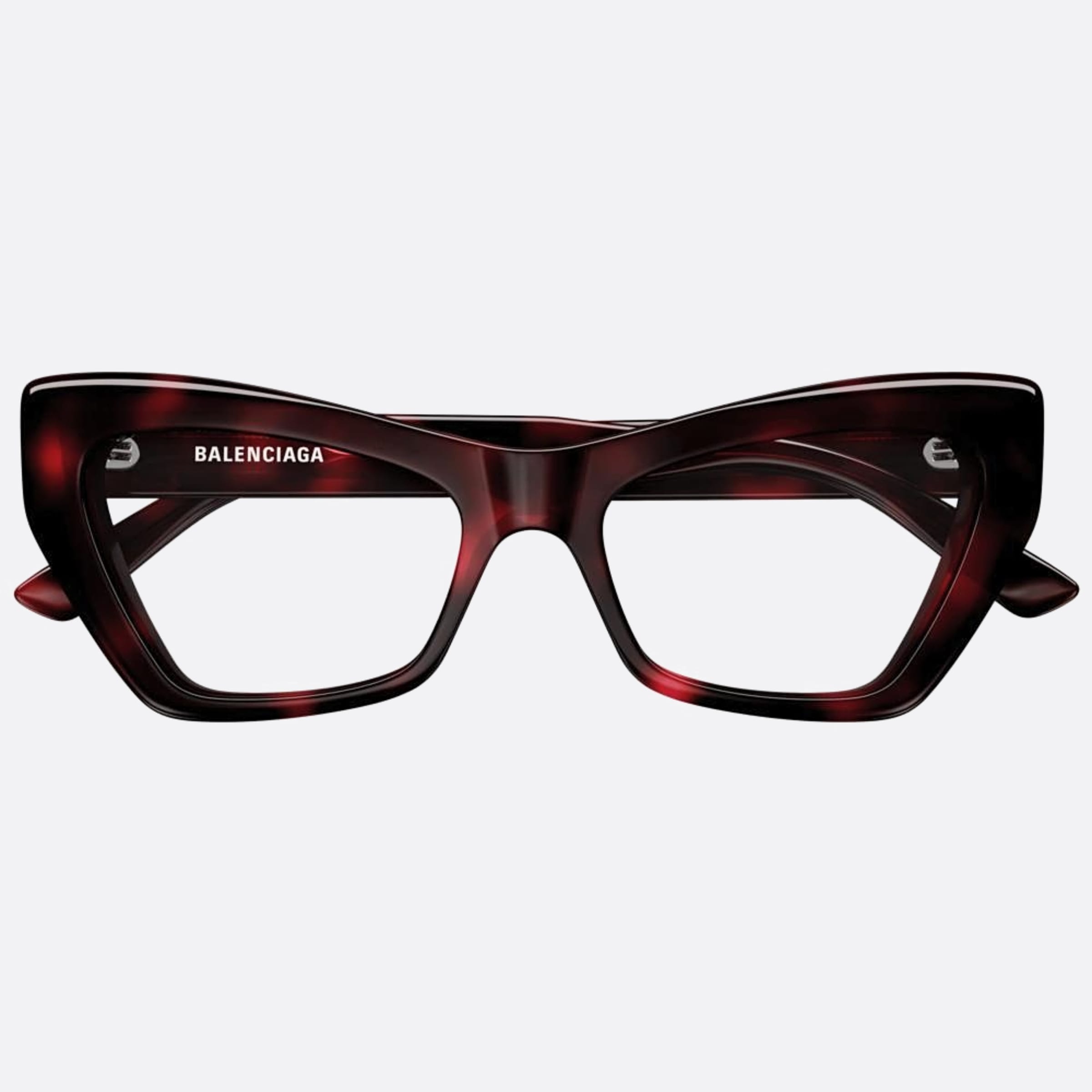 Balenciaga 53mm Havana Cat Eye Woman Eyeglasses - Main View