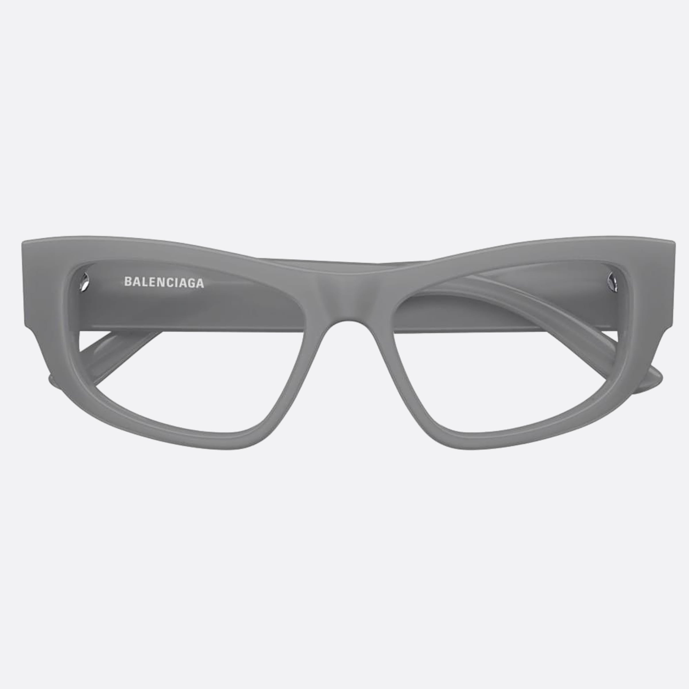 Balenciaga 53mm Grey Cat Eye Woman Eyeglasses - Main View