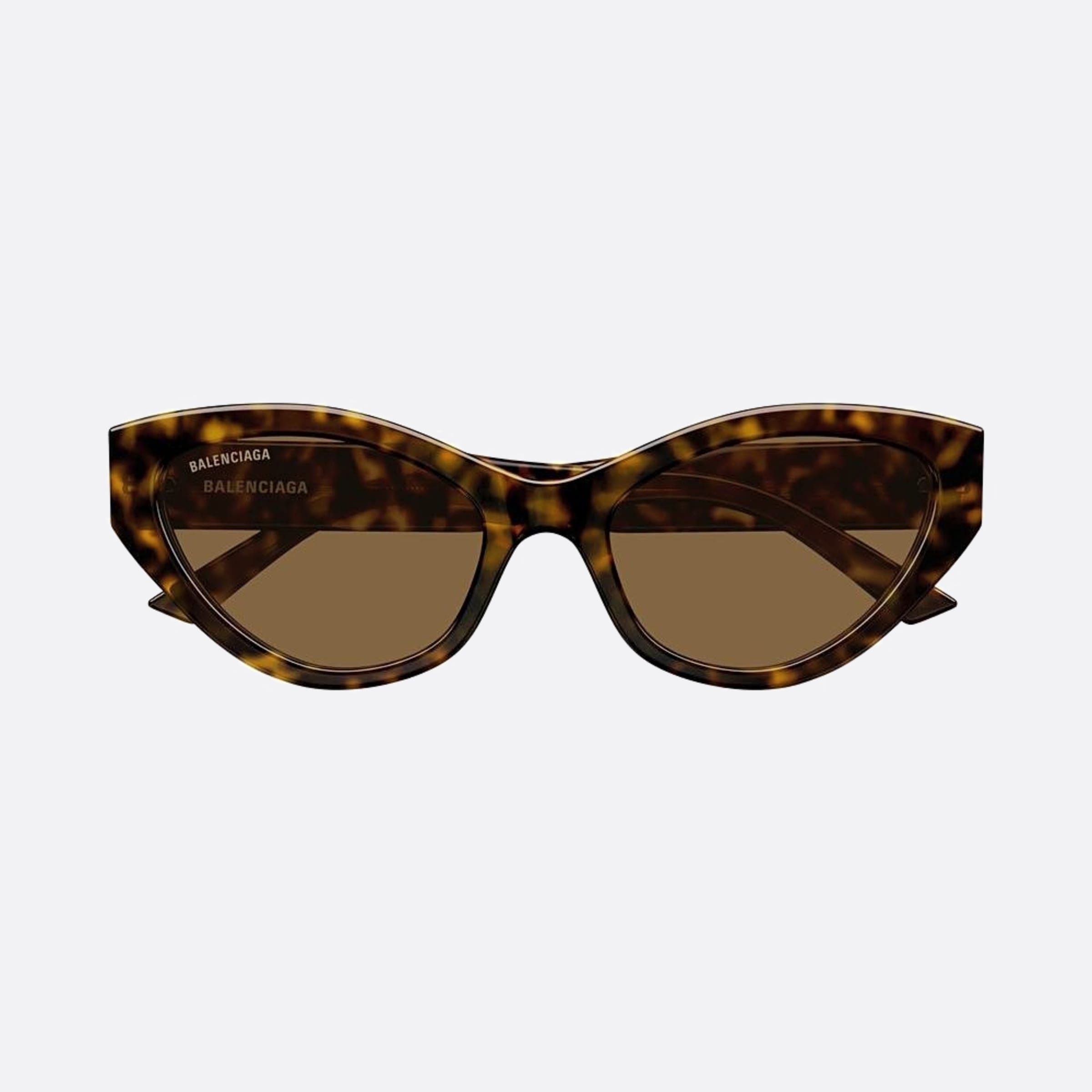 Balenciaga 57mm Havana Cat Eye Woman Sunglasses - Main View