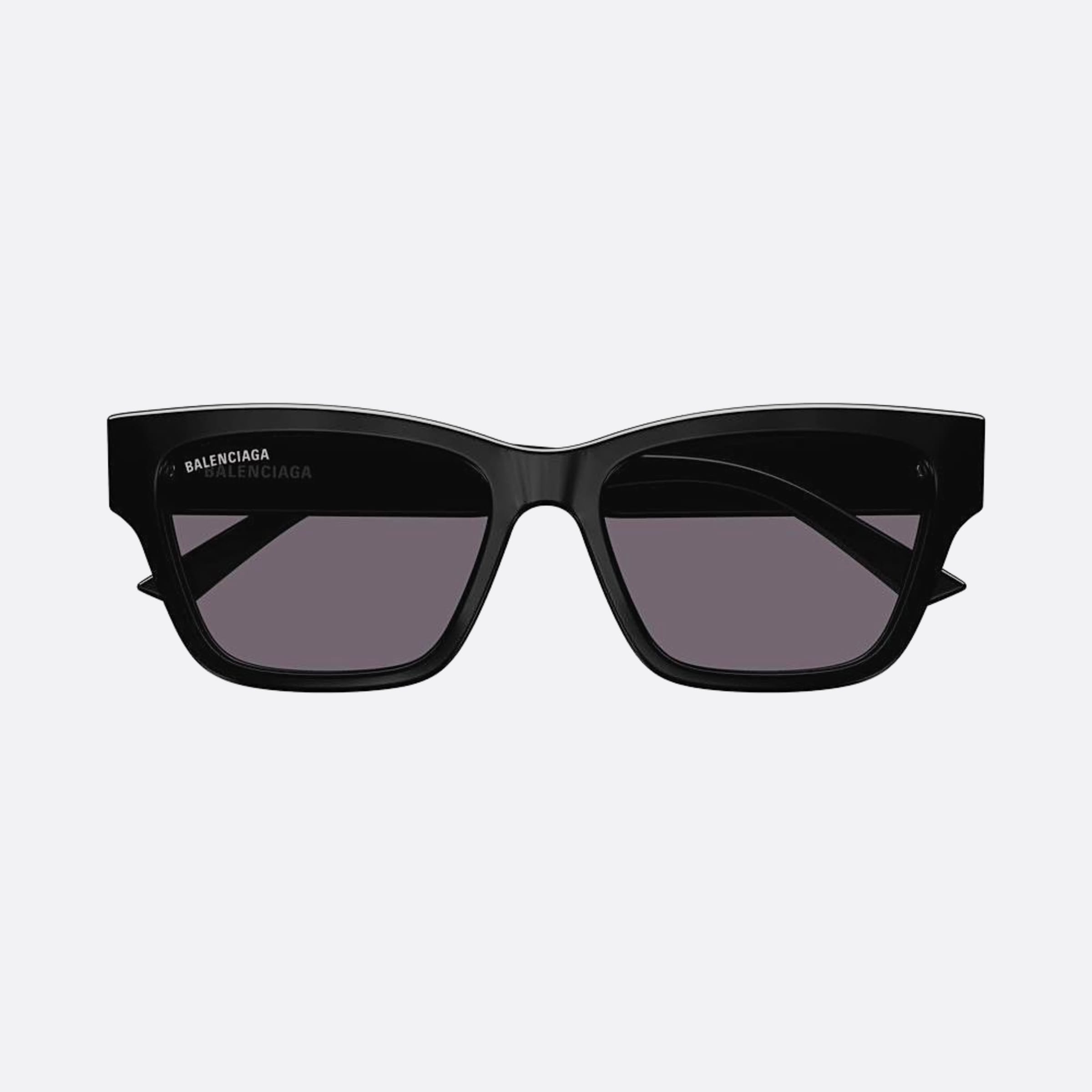 Balenciaga 56mm Bb0307sa Black Squared Woman Sunglasses - Main View