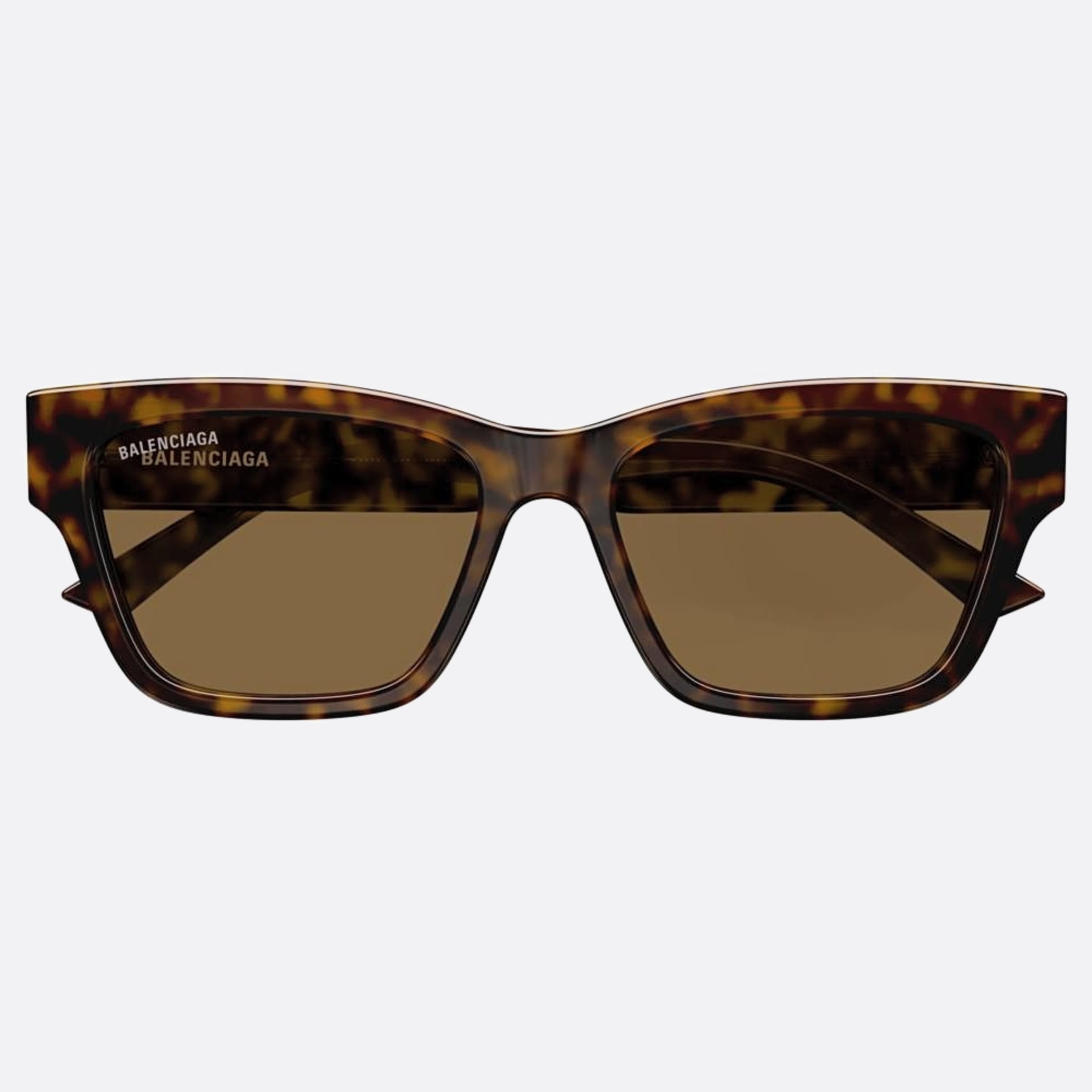 Balenciaga 56mm Bb0307sa Havana Squared Woman Sunglasses - Main View