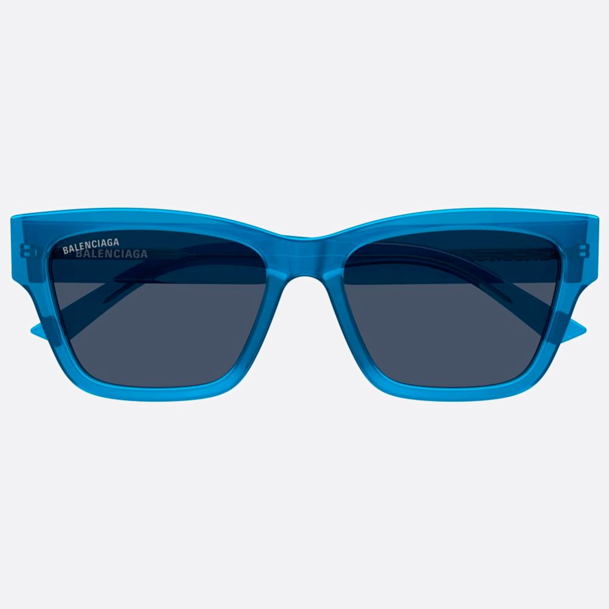 Balenciaga 56mm Bb0307sa Blue Squared Woman Sunglasses - Main View