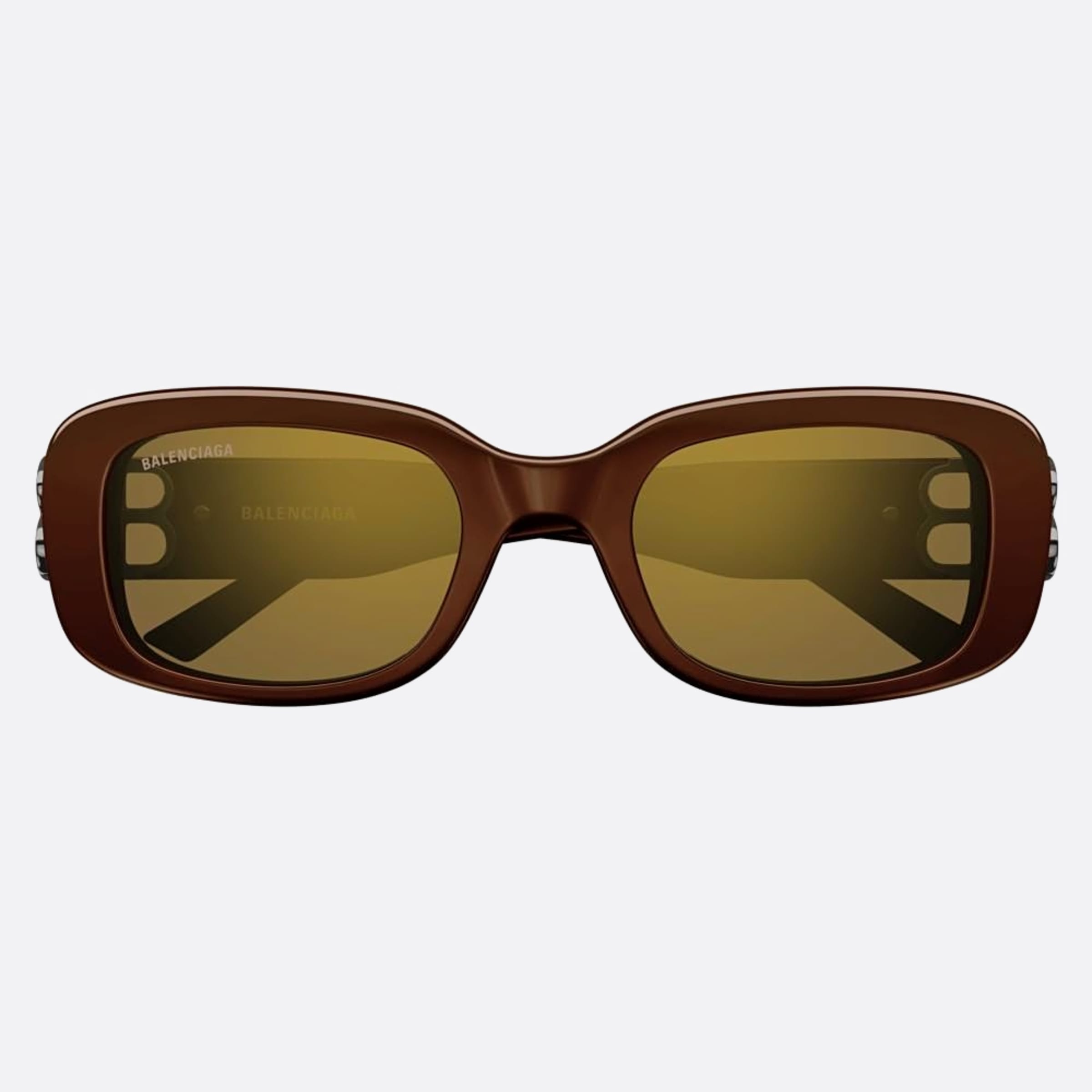 Balenciaga 53mm Bb0310sk Brown Squared Woman Sunglasses - Main View