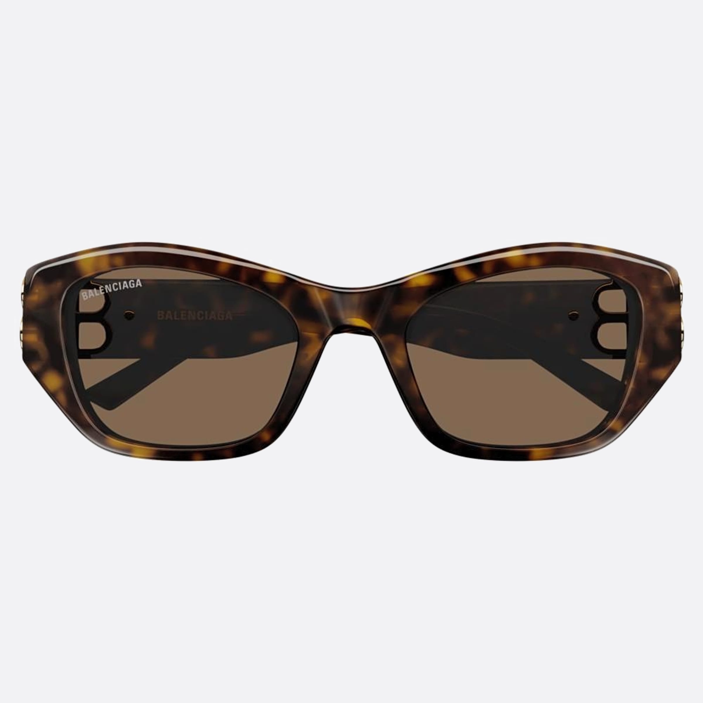 Balenciaga 53mm Bb0311sk Havana Squared Woman Sunglasses - Main View