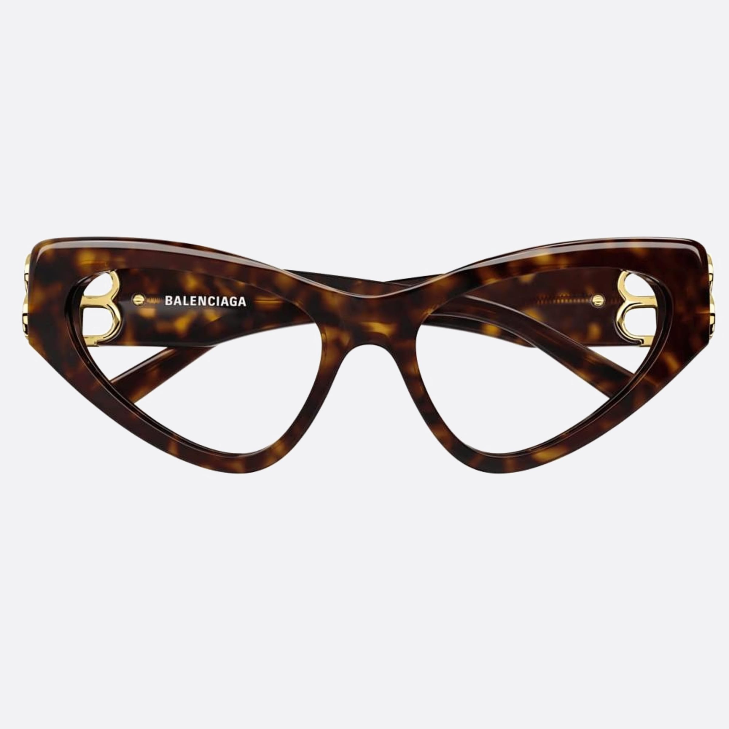 Balenciaga 54mm Havana Cat Eye Woman Eyeglasses - Main View