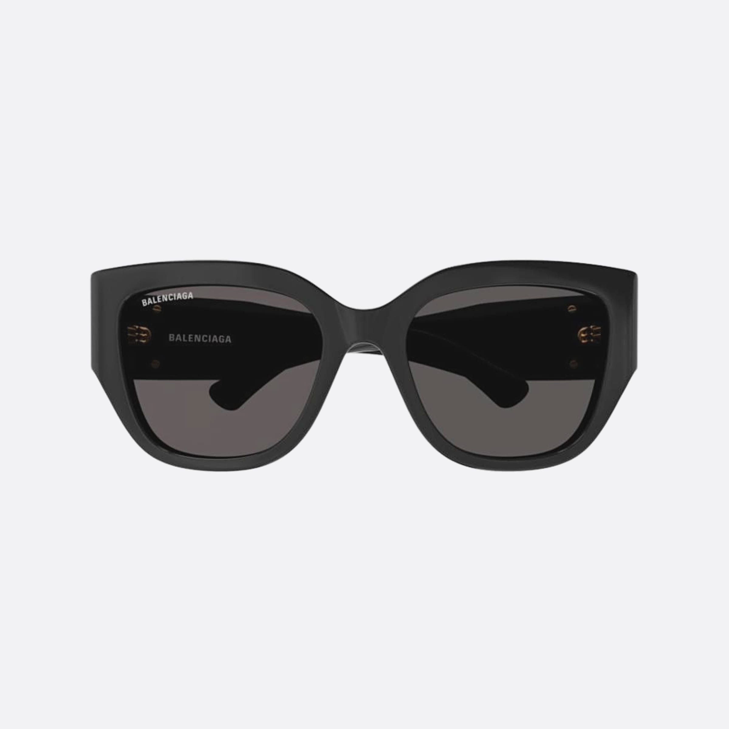 Balenciaga 55mm Bb0323sk Bkg Black Squared Woman Sunglasses - Main View