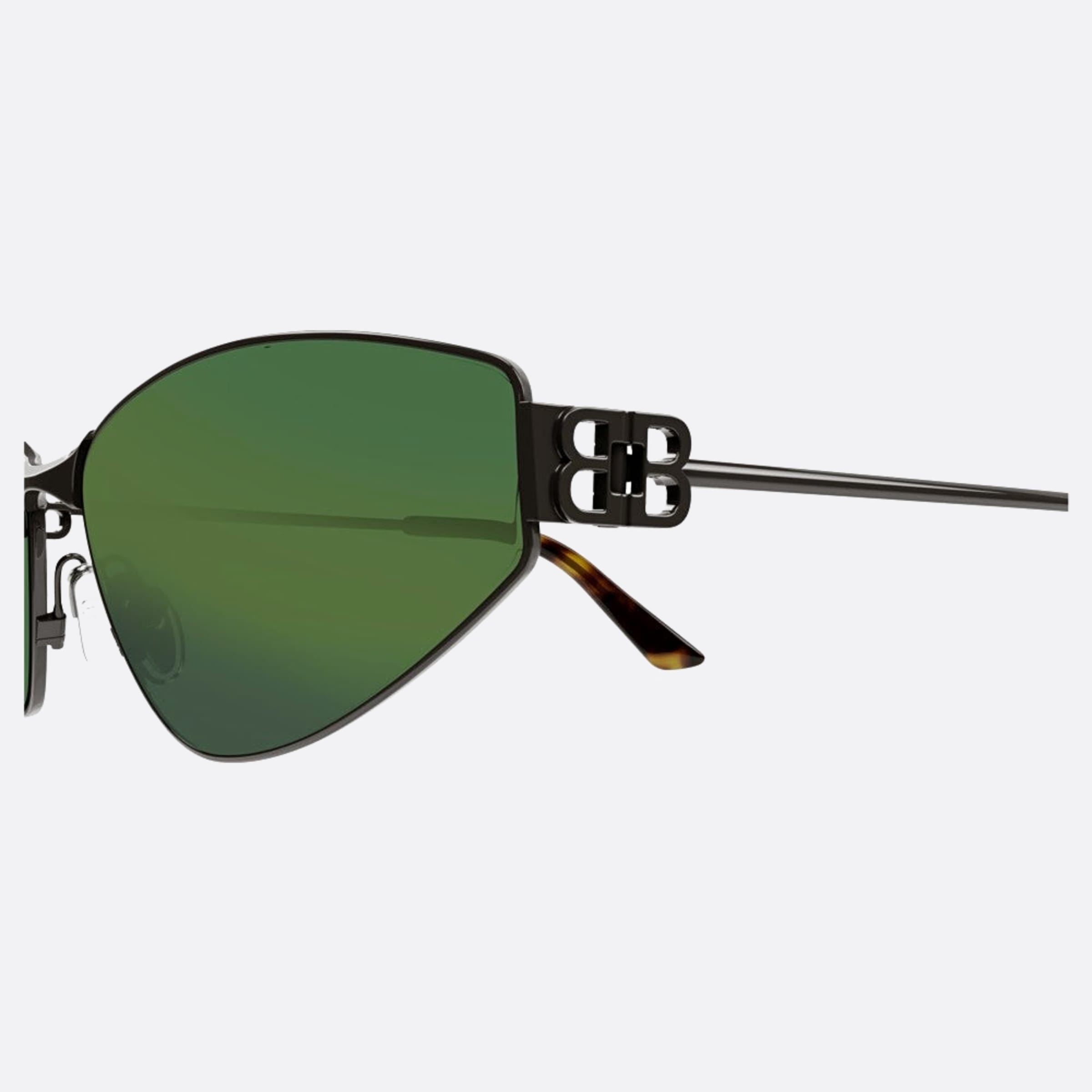 Balenciaga 65mm Grey Cat Eye Woman Sunglasses - Detail View