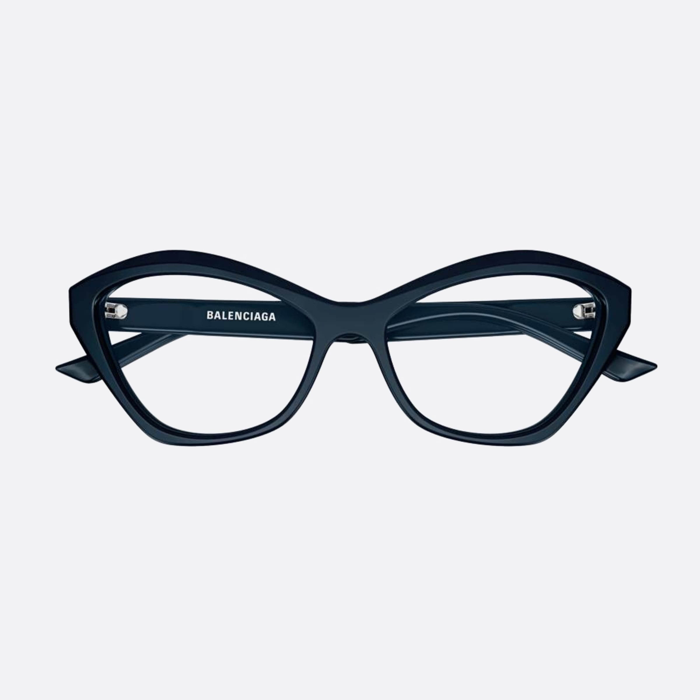 Balenciaga 56mm Blue Cat Eye Woman Eyeglasses - Main View