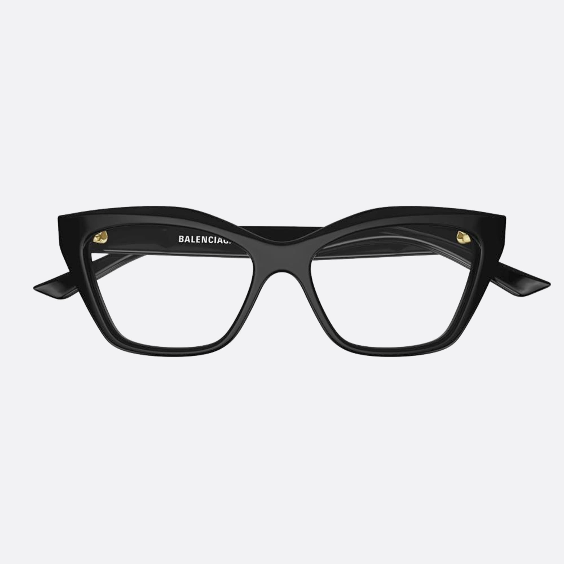 Balenciaga 52mm Black Butterfly Women Eyeglasses - Main View