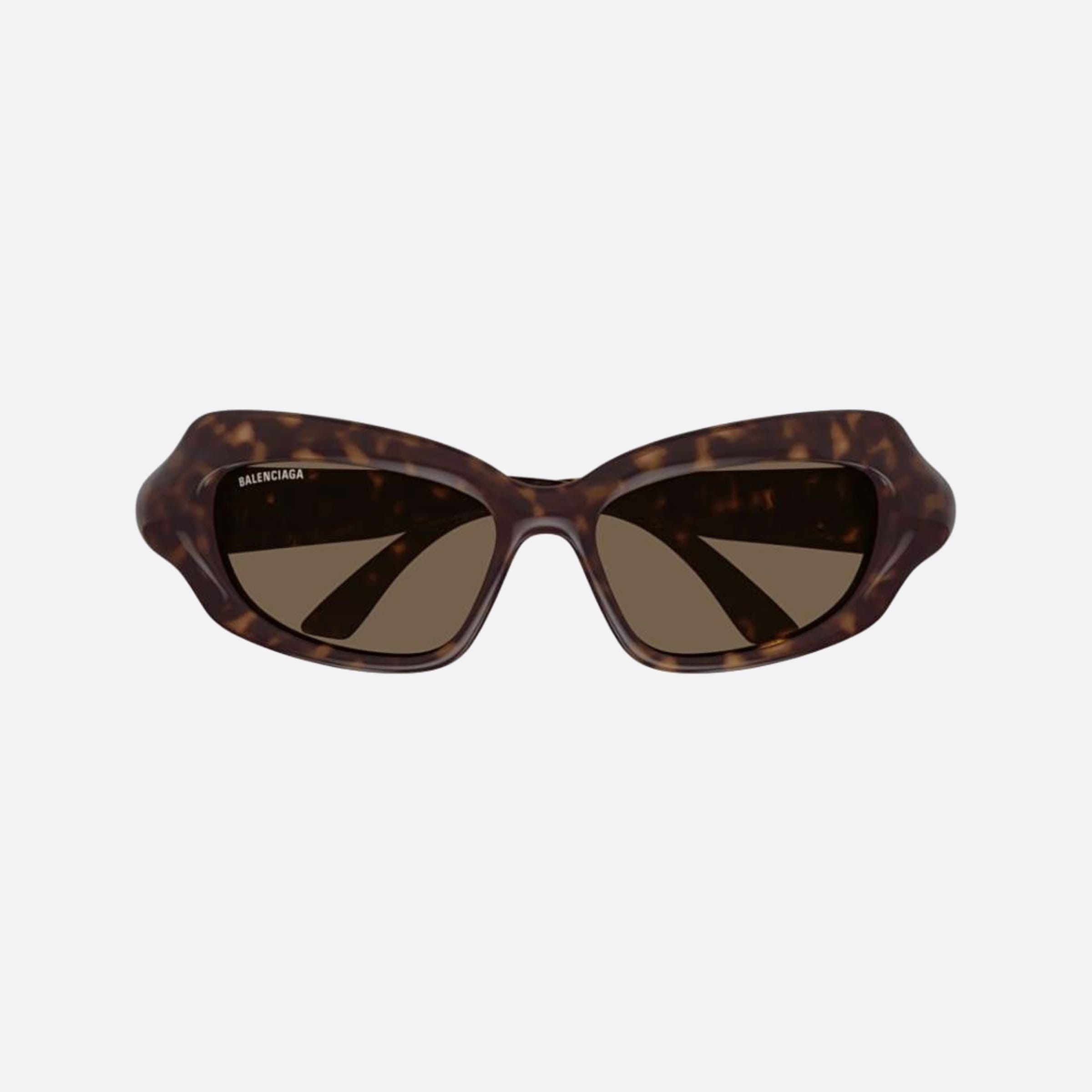 Balenciaga 59mm Havana Squared Woman Sunglasses - Main View