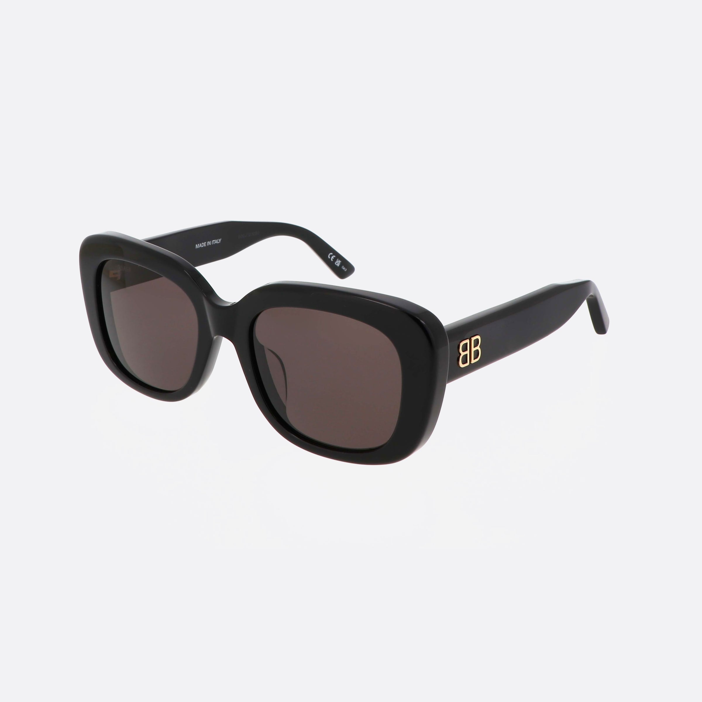 Balenciaga 54mm Everyday Bb0295sk Black Geometric Woman Sunglasses - Main View