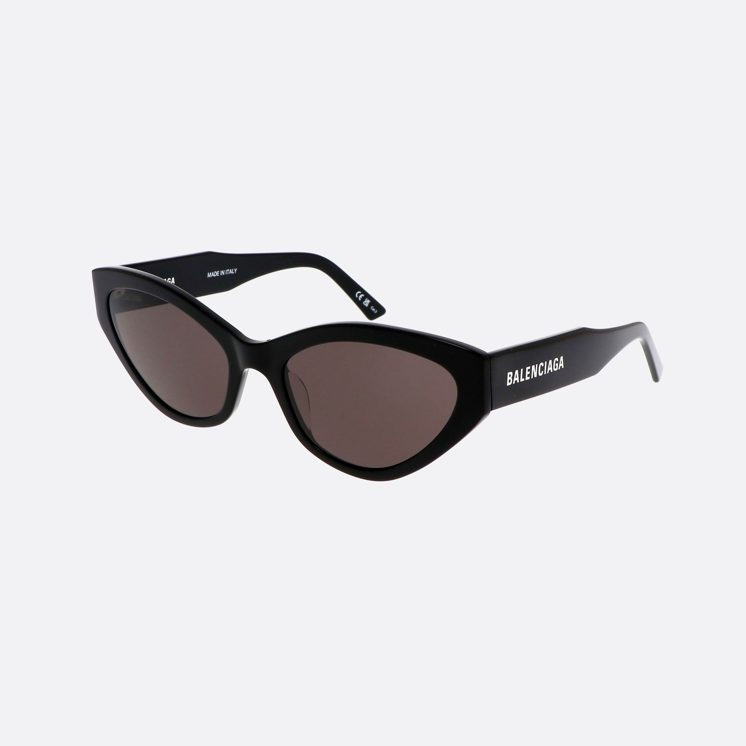 Balenciaga 57mm Everyday Black Cat Eye Woman Sunglasses - Main View