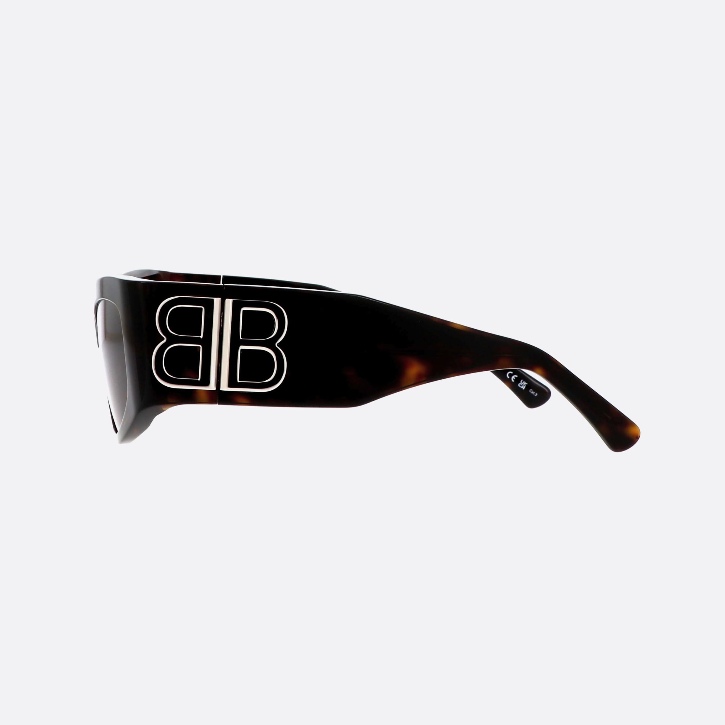 Balenciaga 57mm Everyday Tortoise Cat Eyes Woman Sunglasses - Detail View