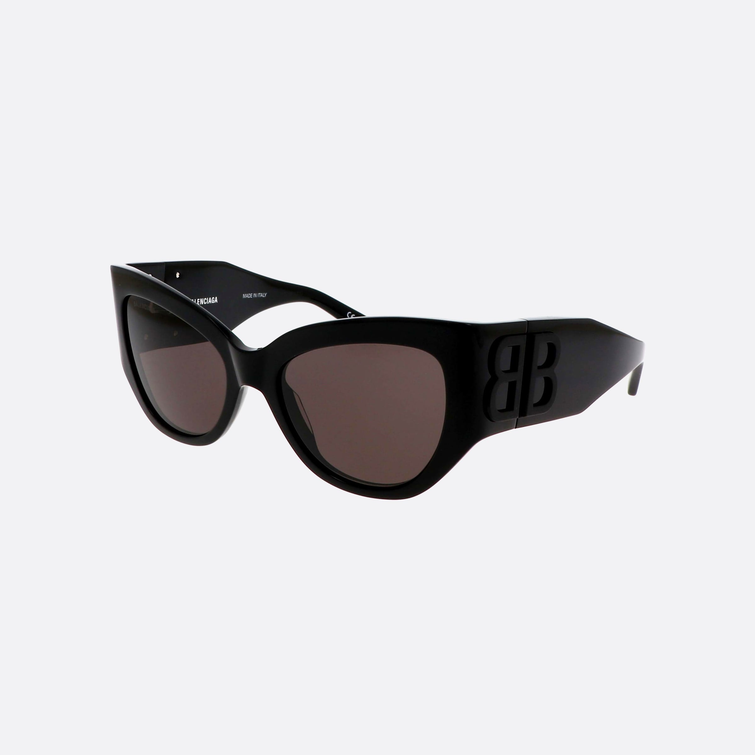 Balenciaga 55mm Everyday Black Cat Eye Woman Sunglasses - Main View