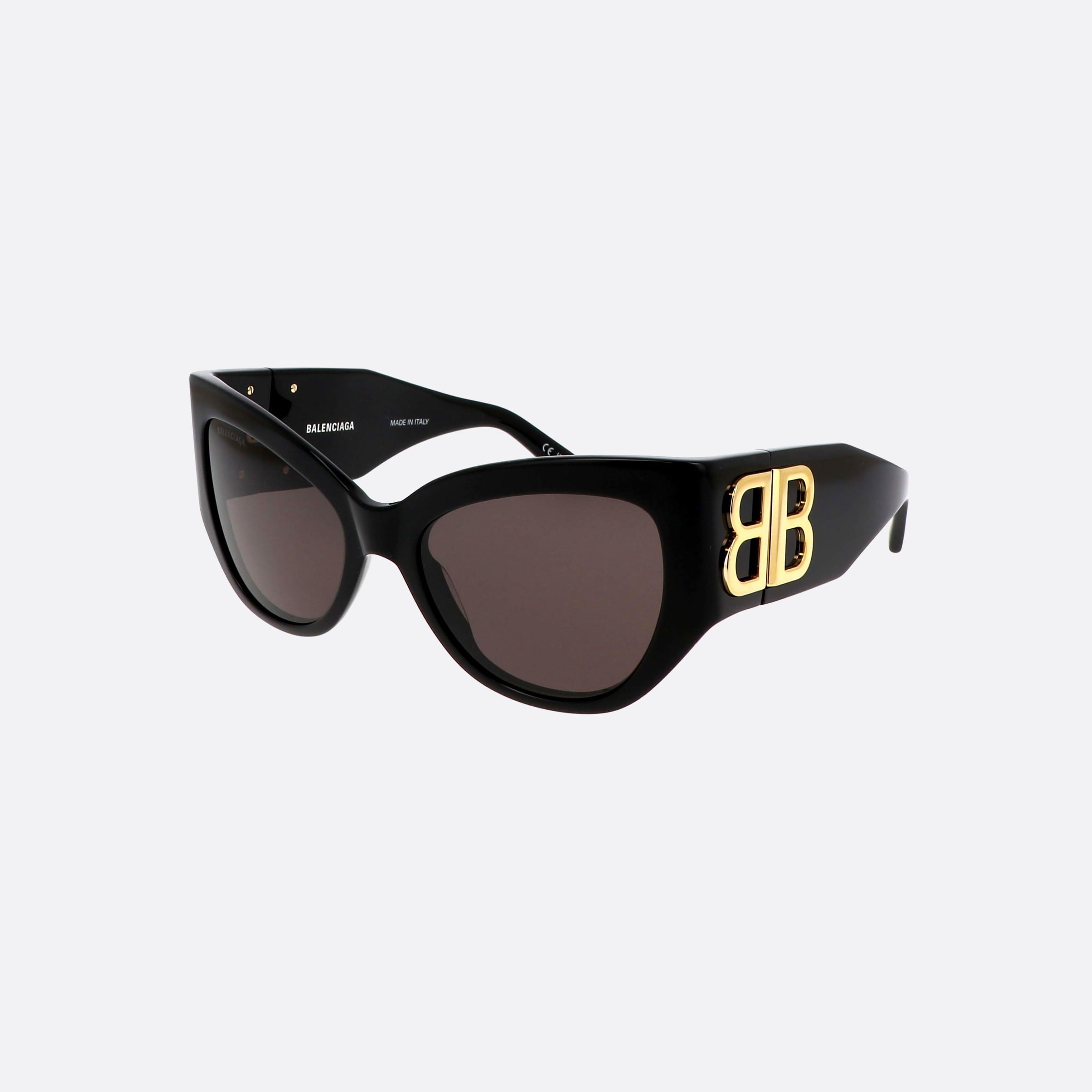 Balenciaga 55mm Everyday Vgh Black Cat Eye Woman Sunglasses - Main View