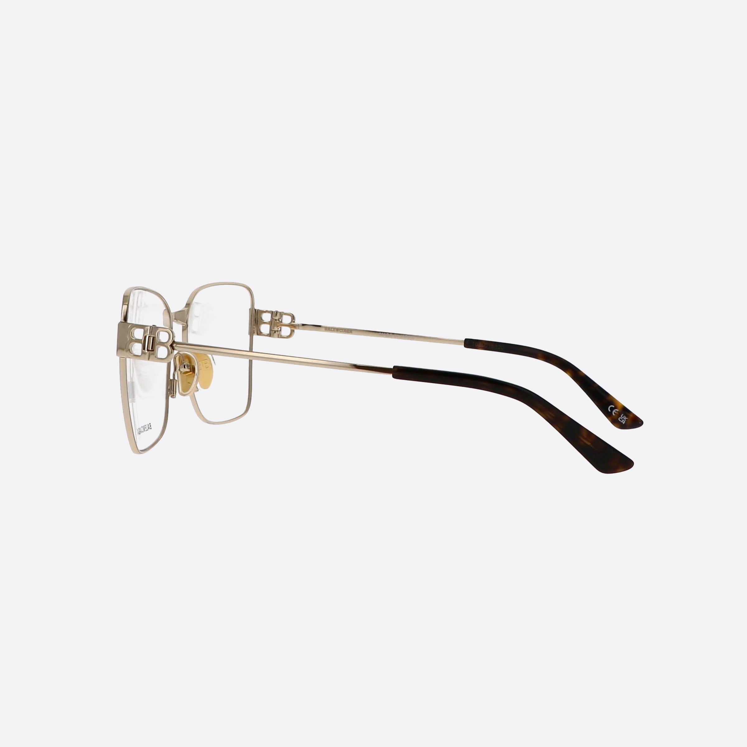 Balenciaga 59mm Everyday Gold Butterfly Woman Eyeglasses - Detail View