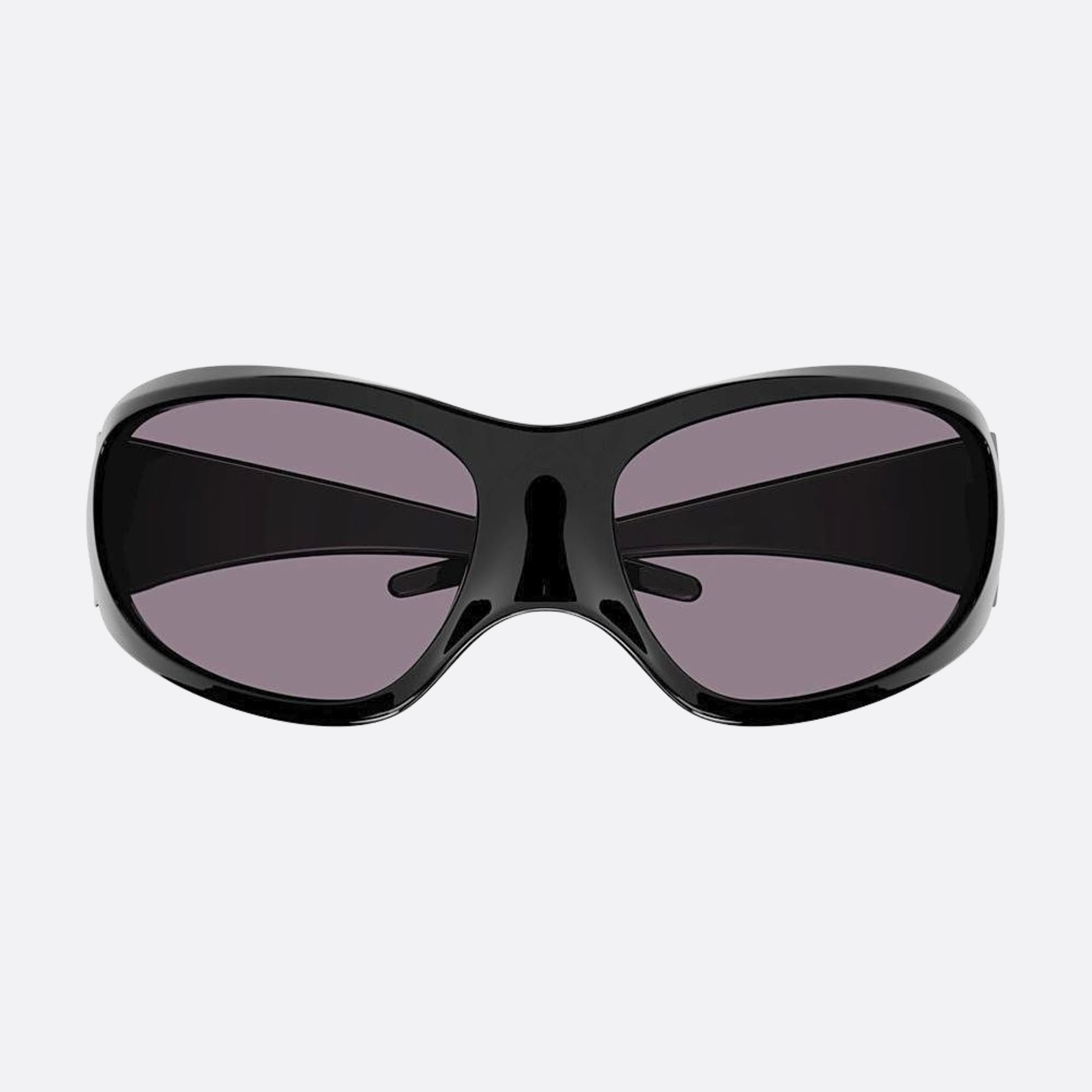 Balenciaga 80mm Skin Cat Xxl Black Geometric Woman Sunglasses - Main View