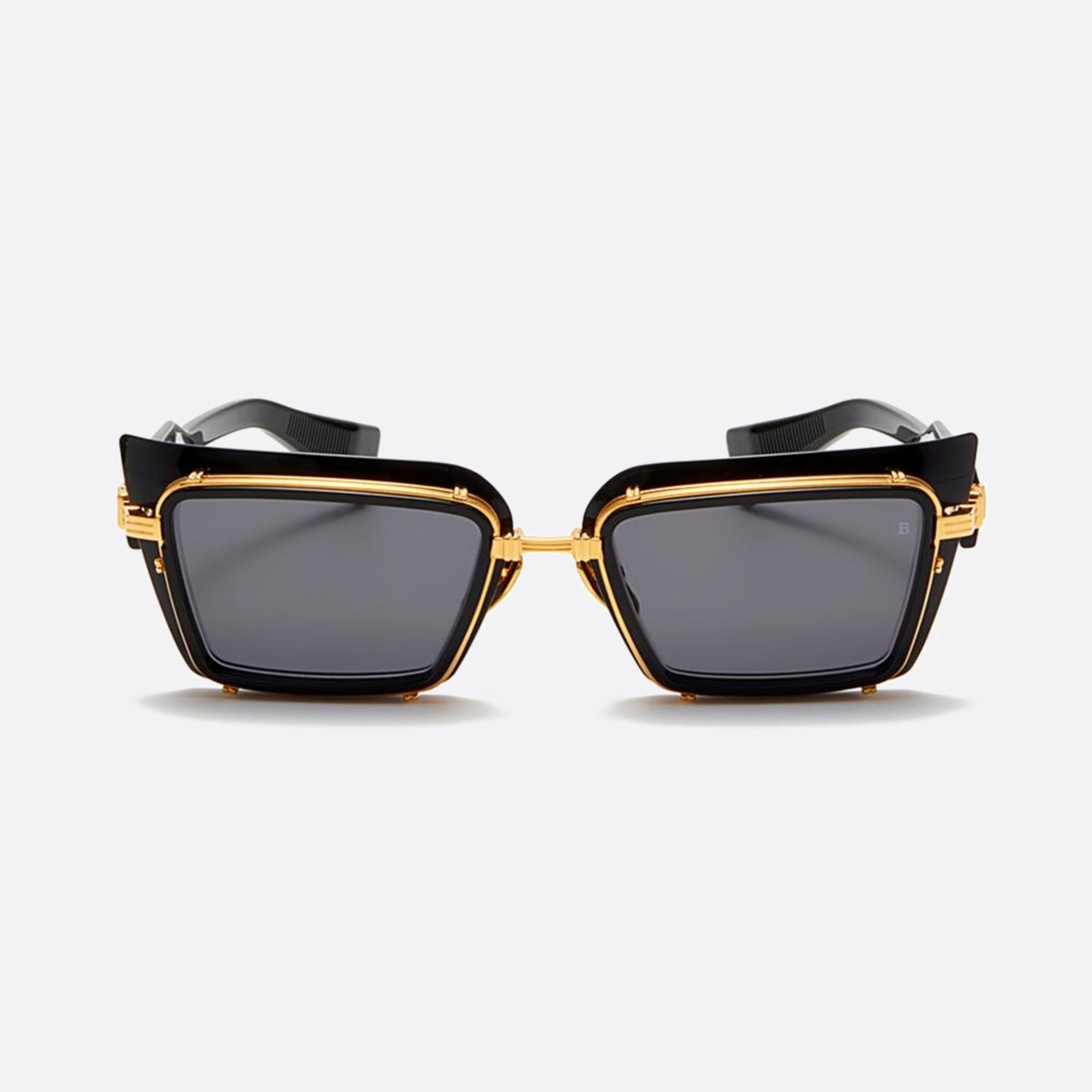 Balmain 52mm Admirable Blk Gld Black Geometric Women Sunglasses - Main View