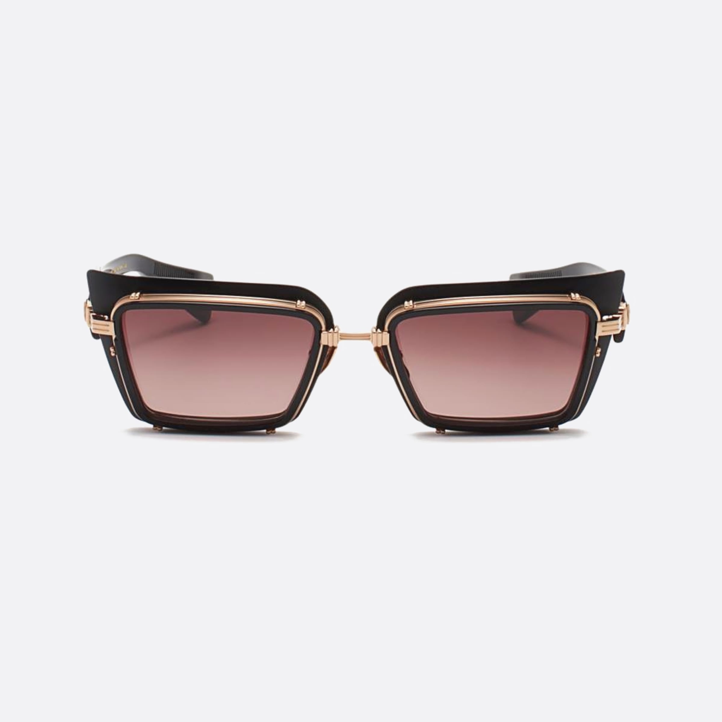Balmain 52mm Admirable Blk Rse Black Geometric Polarized Women Sunglasses - Main View