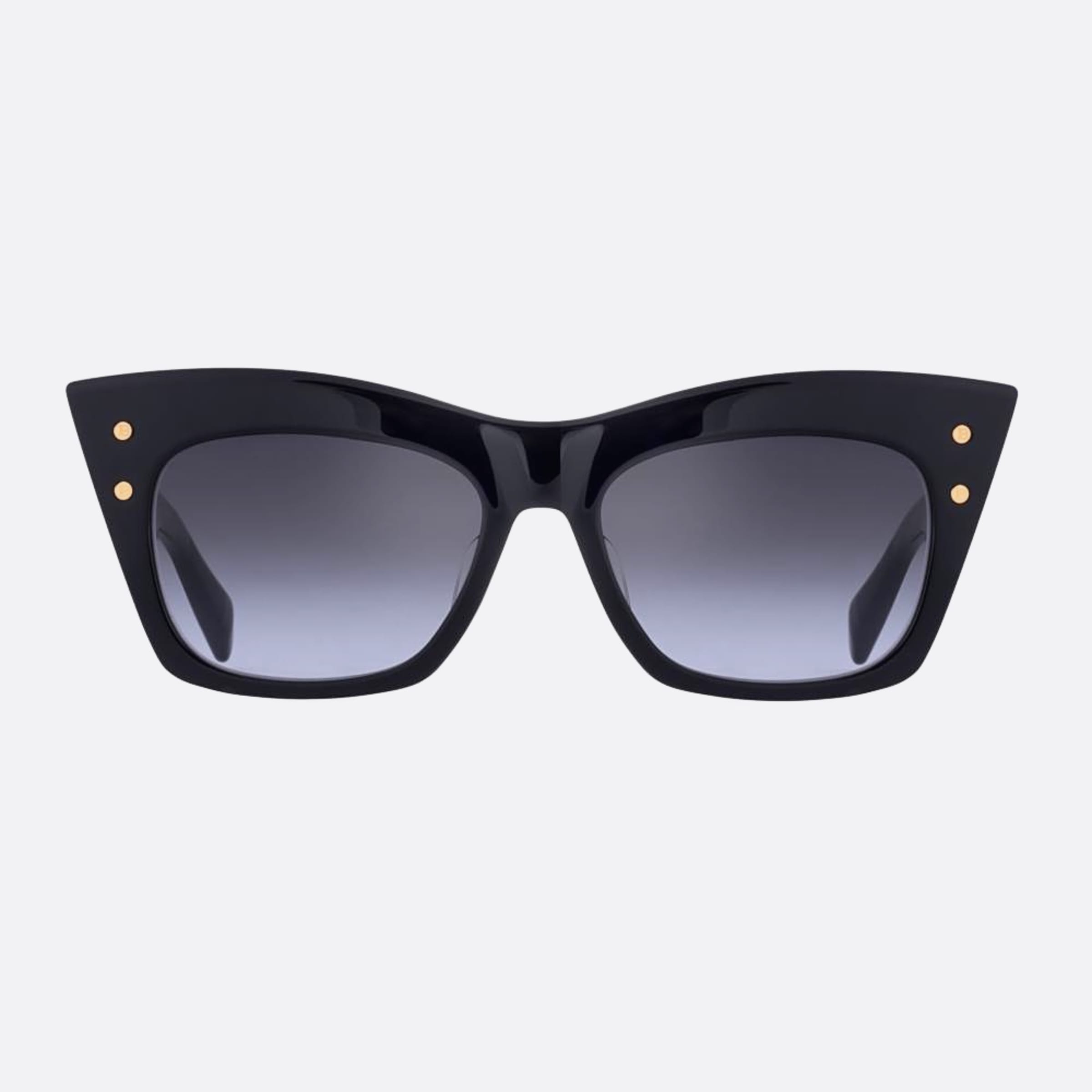 Balmain 55mm Blk Gld Black Cat Eye Women Sunglasses - Main View