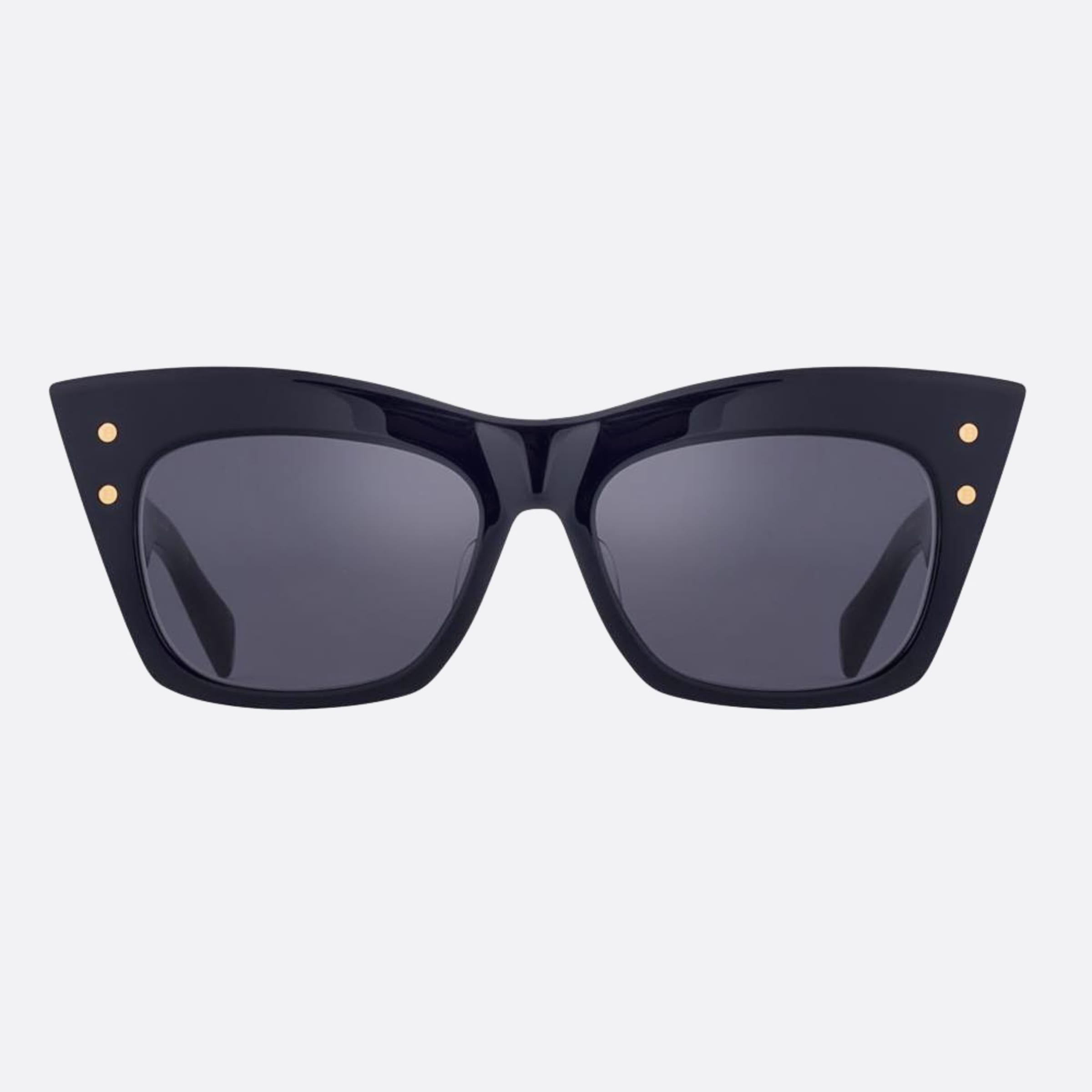 Balmain 55mm Nvy Gld Blue Cat Eye Women Sunglasses - Main View