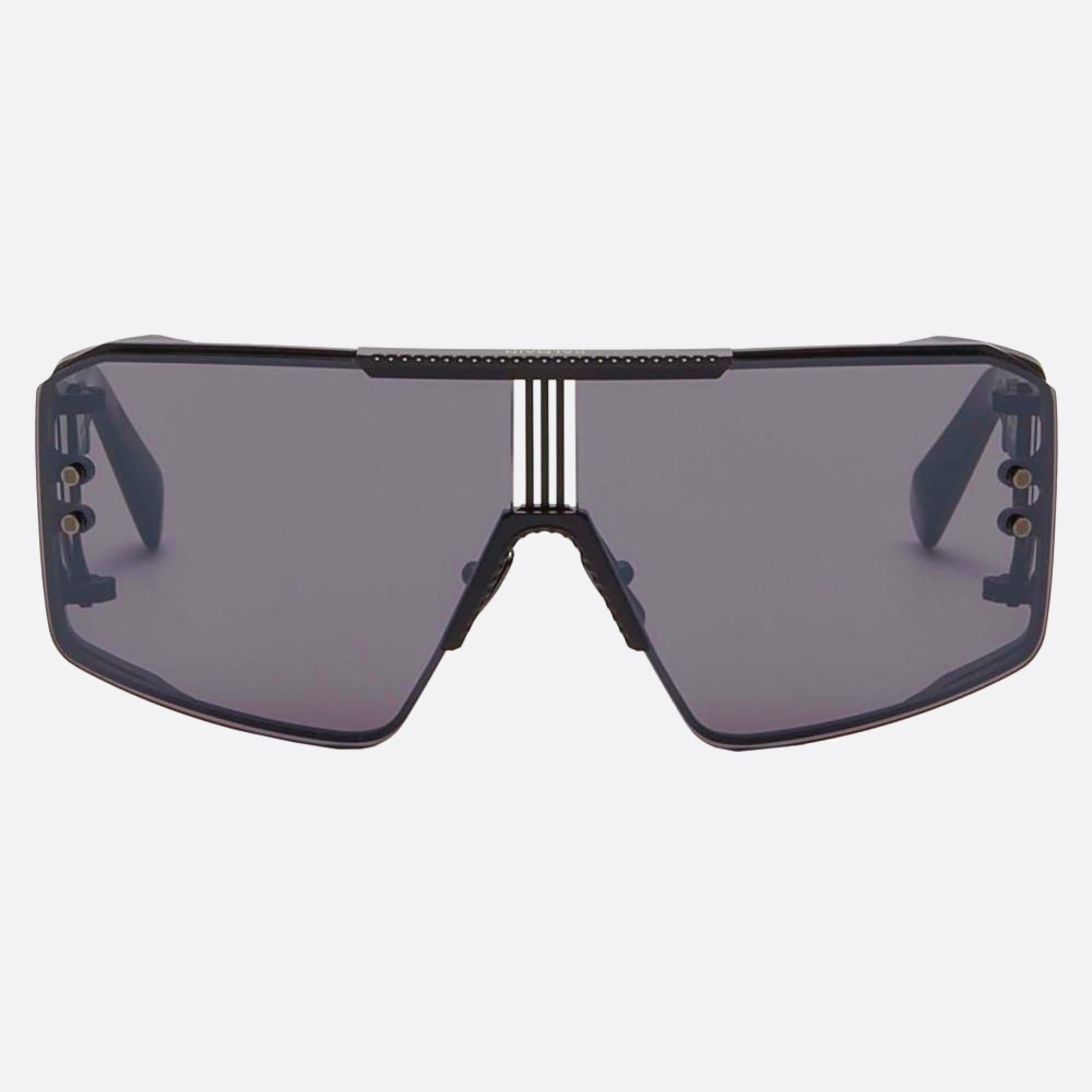 Balmain 147mm Masque Blk Blk Black Shield Unisex Sunglasses - Main View