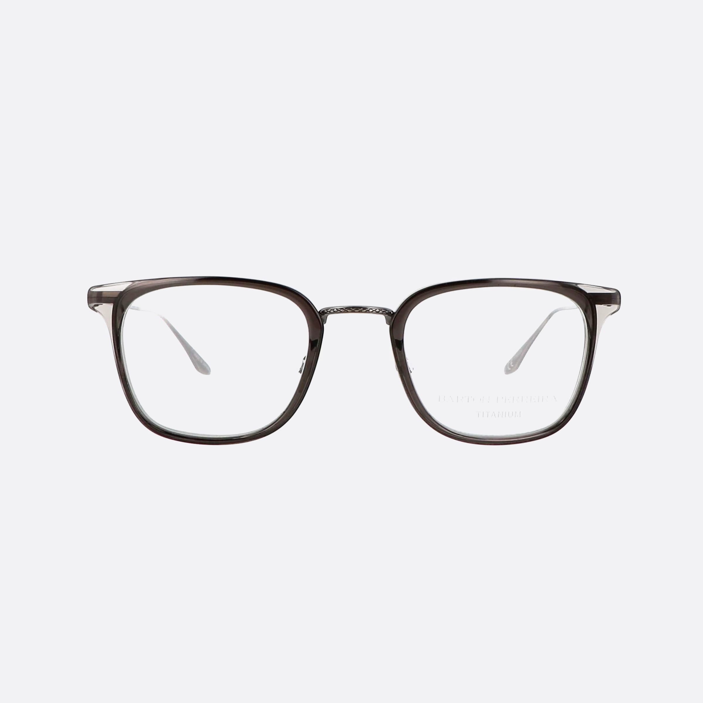Barton 49mm Perreira Bp5090 0qi Grey Square Men Eyeglasses - Side View