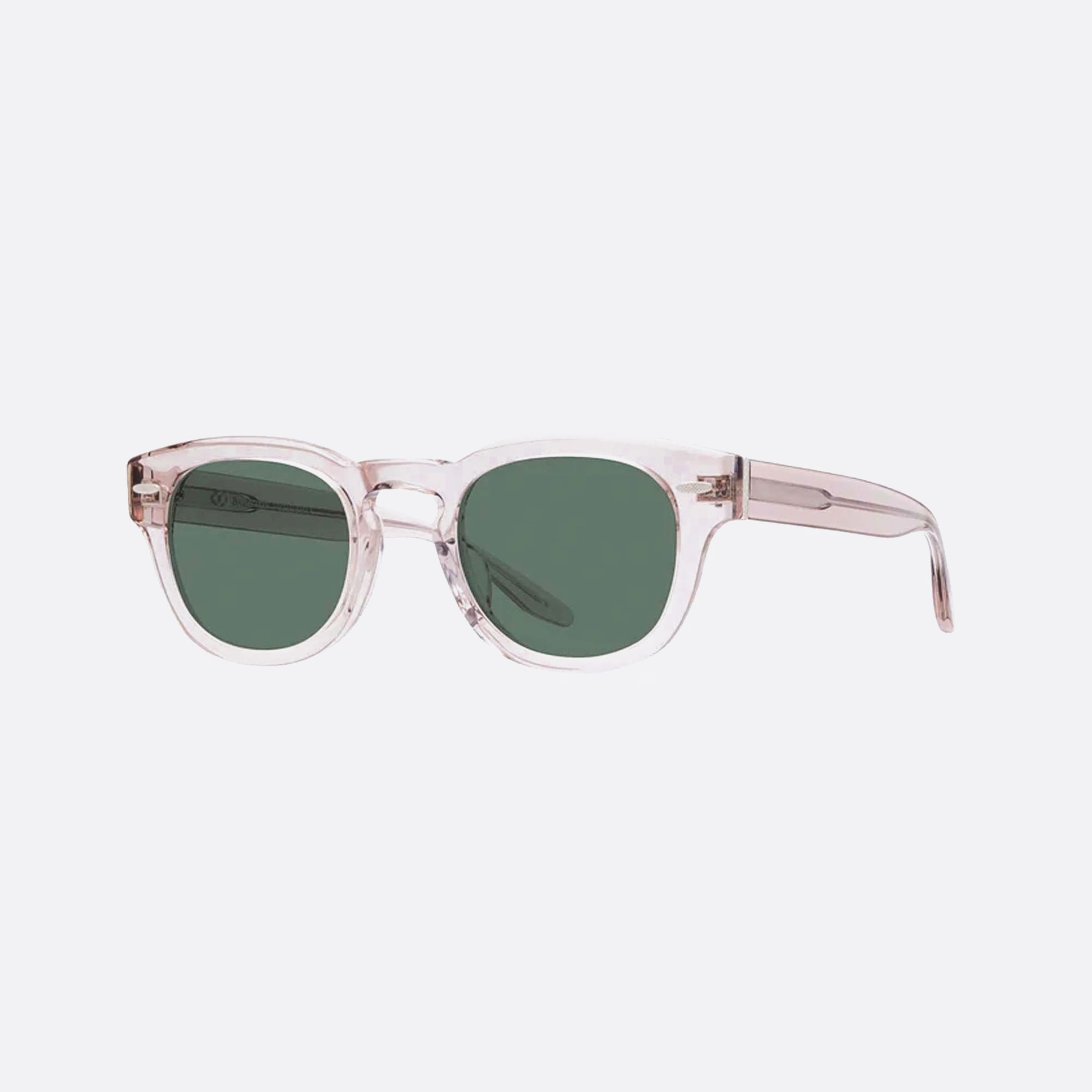 Barton 48mm Perreira Demarco Bp40010i Hus Sil Gsm Clear Oval Men Sunglasses - Main View