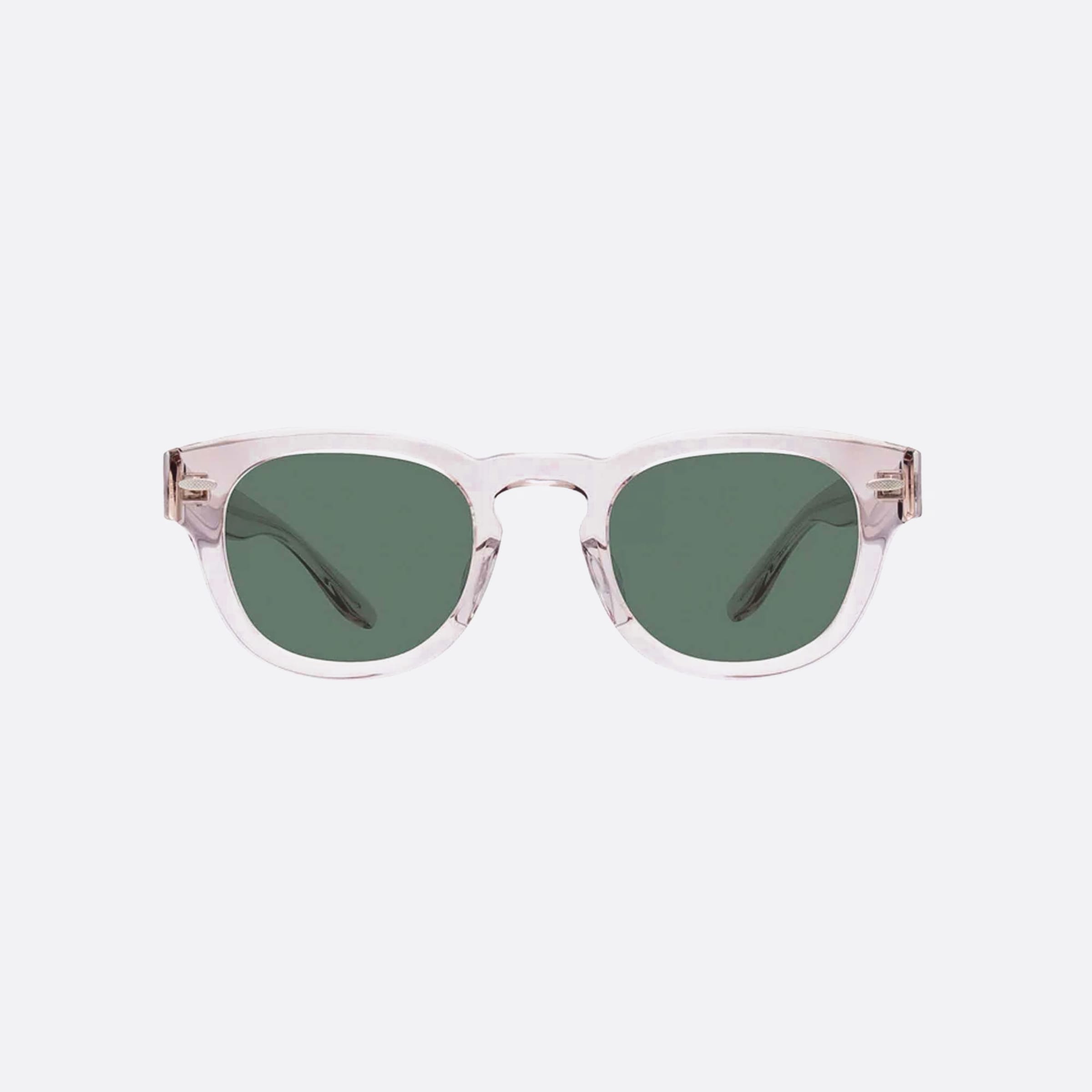 Barton 48mm Perreira Demarco Bp40010i Hus Sil Gsm Clear Oval Men Sunglasses - Side View
