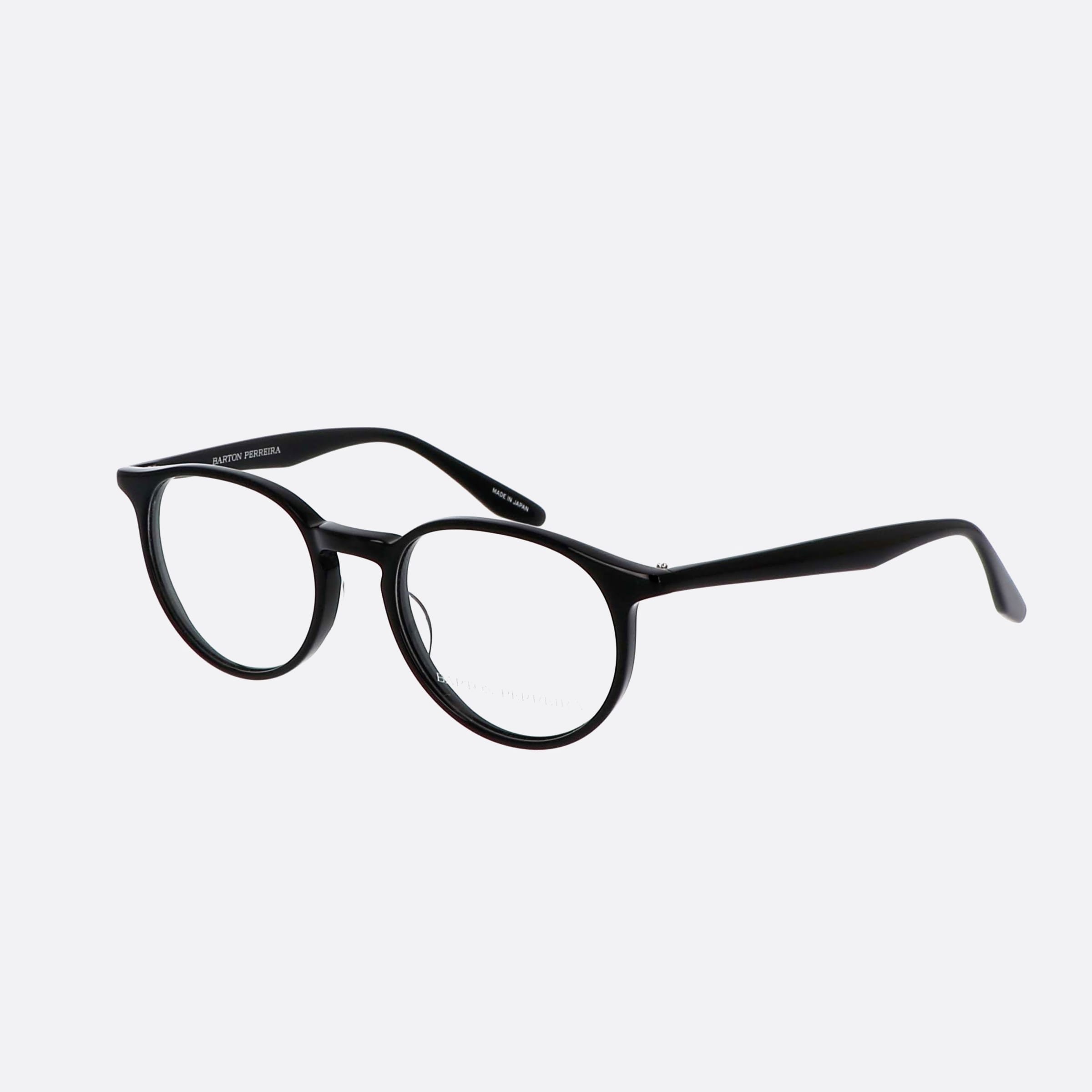 Barton 48mm Perreira Norton Bp5043 0ej Black Round Men Eyeglasses - Main View