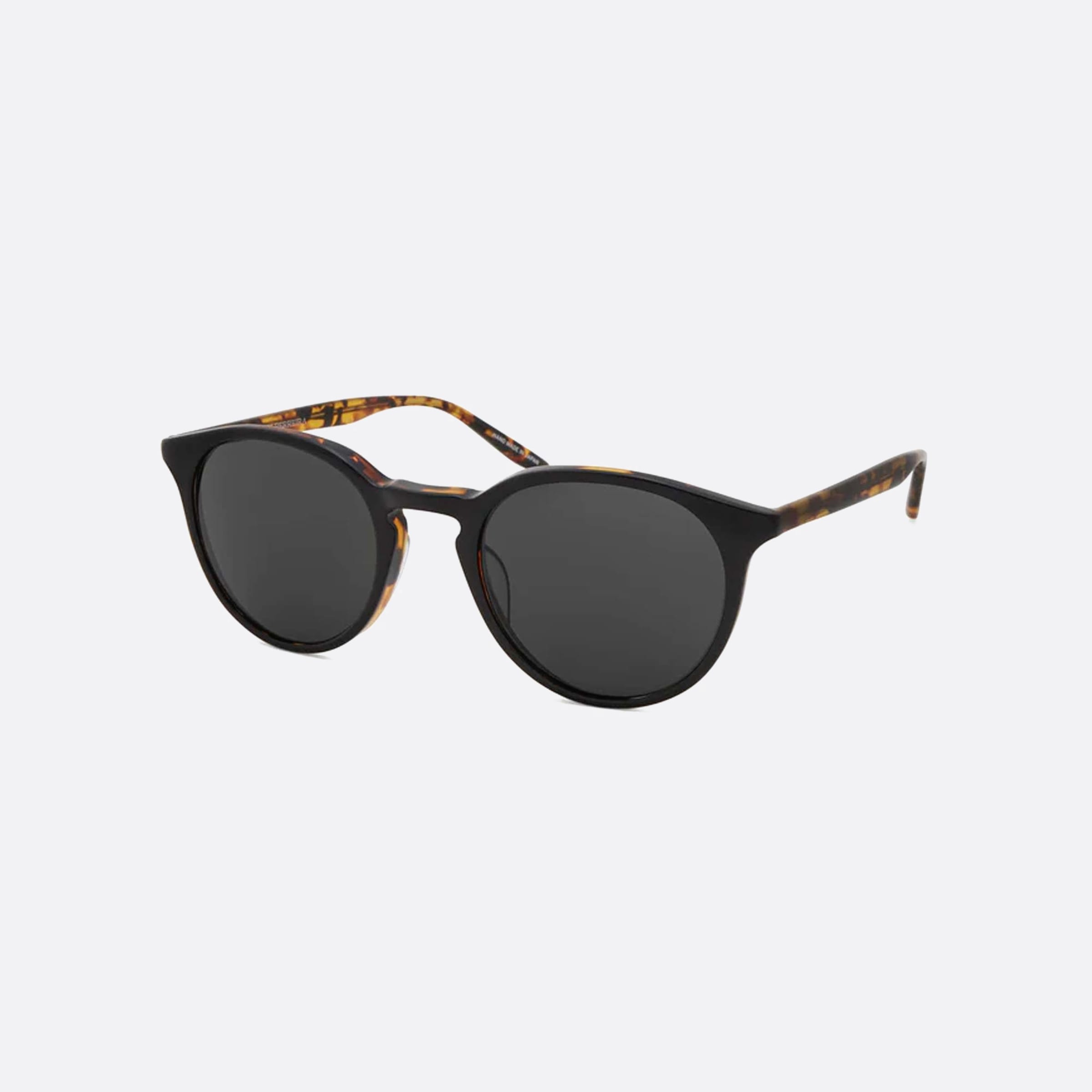 Barton 49mm Perreira Princeton Bp40001i Bat Vgy Black Oval Men Sunglasses - Main View