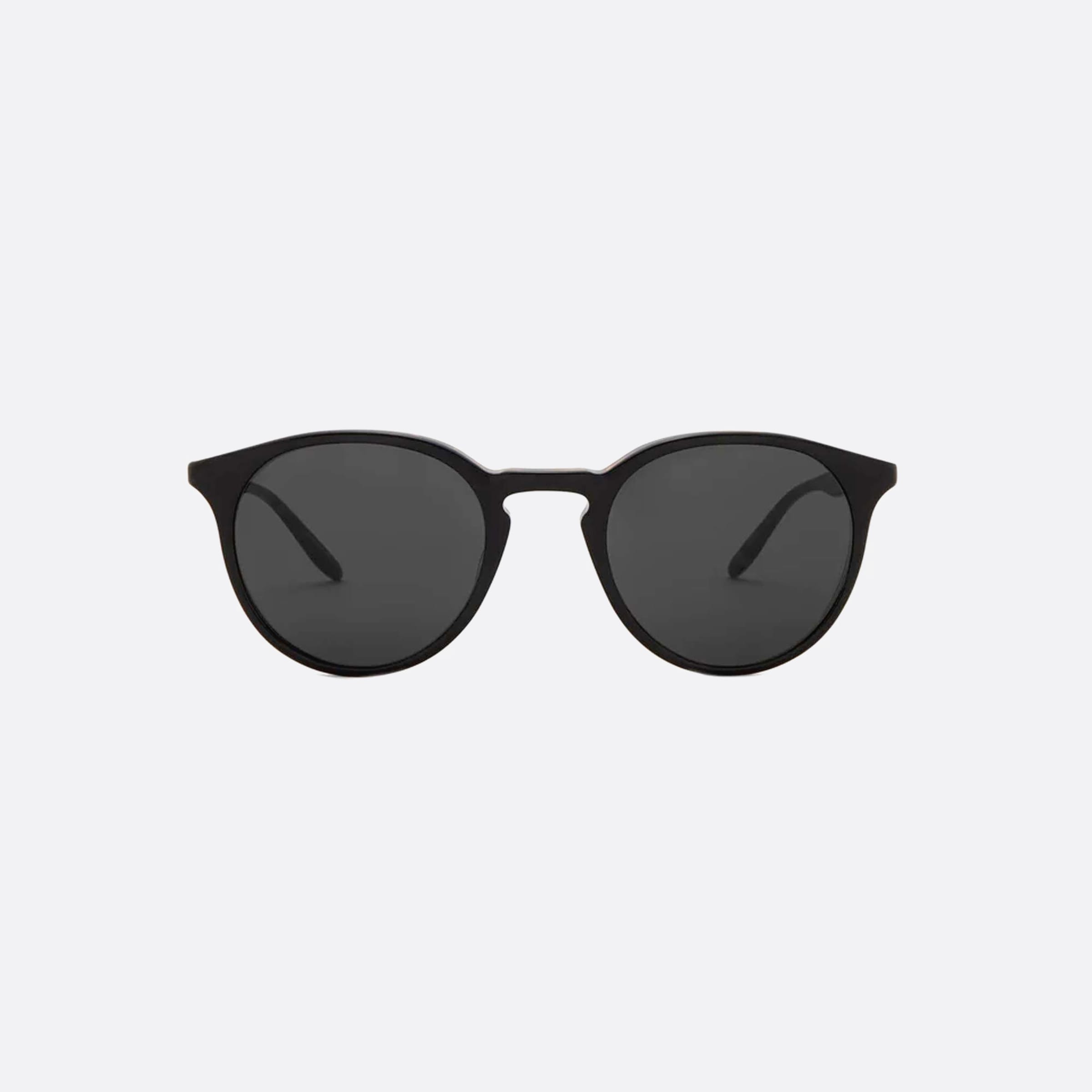 Barton 49mm Perreira Princeton Bp40001i Bat Vgy Black Oval Men Sunglasses - Side View