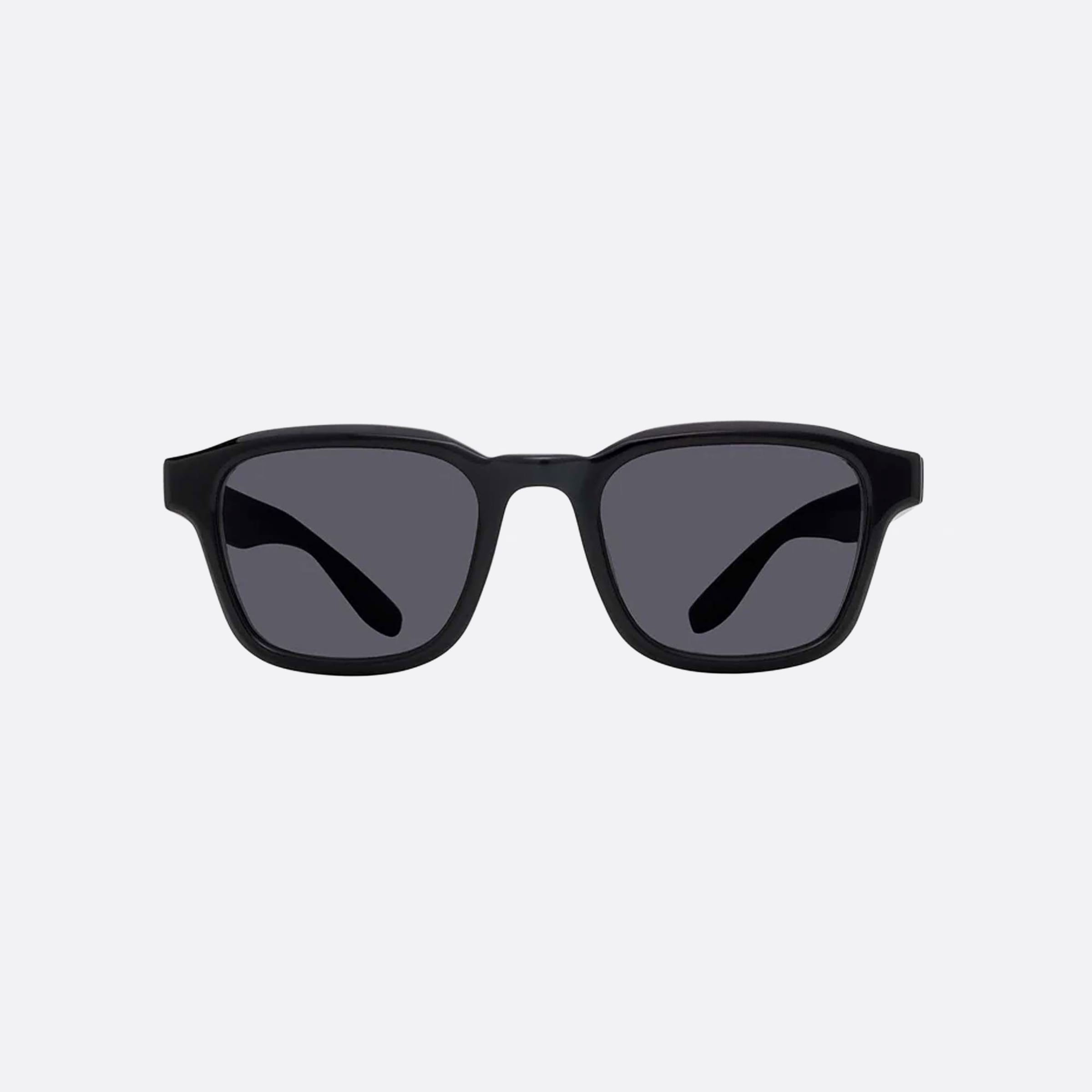 Barton 51mm Perreira Winton Bp40023i Bla Noi Black Rectangle Men Sunglasses - Side View
