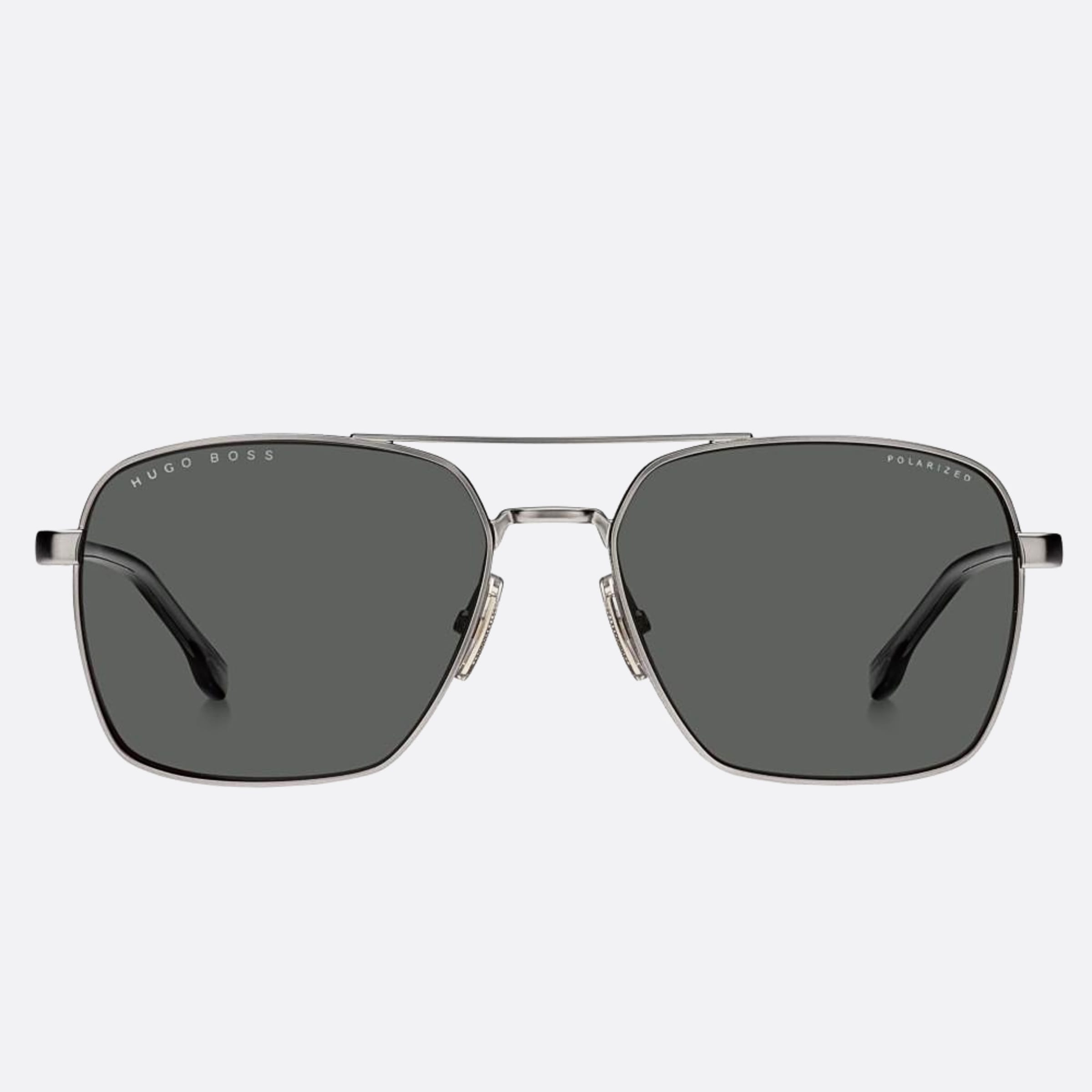 Boss 58mm Boss R81 Ruthenium Pilot Men Sunglasses - Main View
