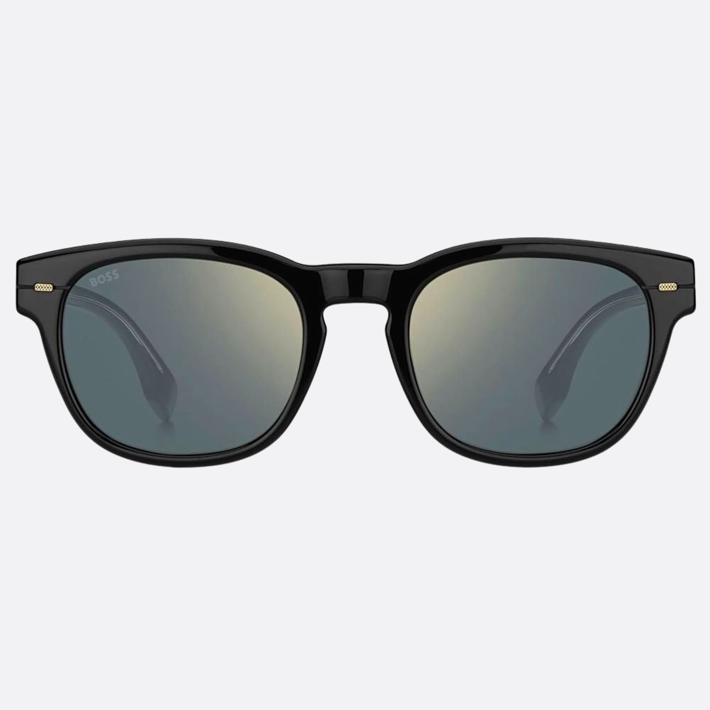 Boss 51mm Boss Black Squared Men Sunglasses - Main View
