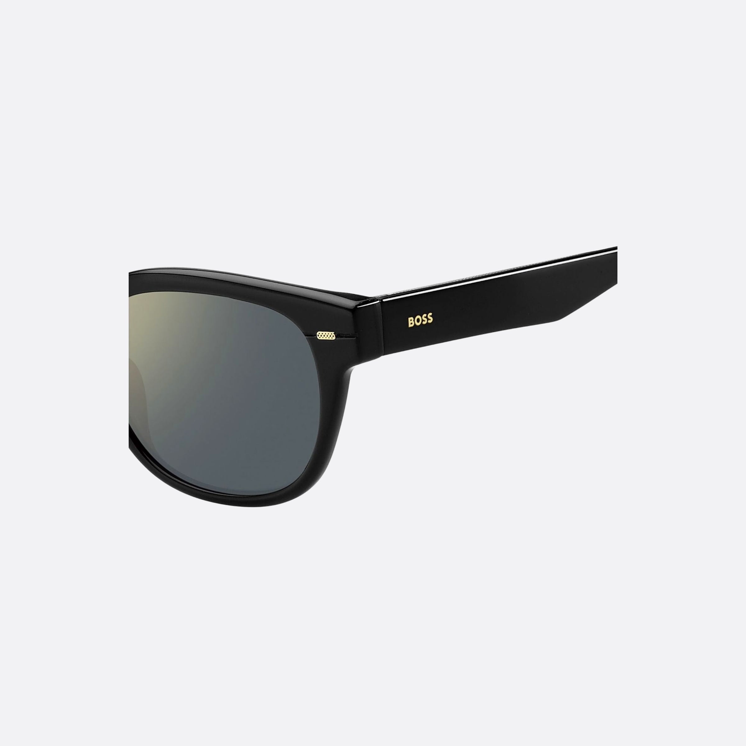 Boss 51mm Boss Black Squared Men Sunglasses - Lifestyle Shot
