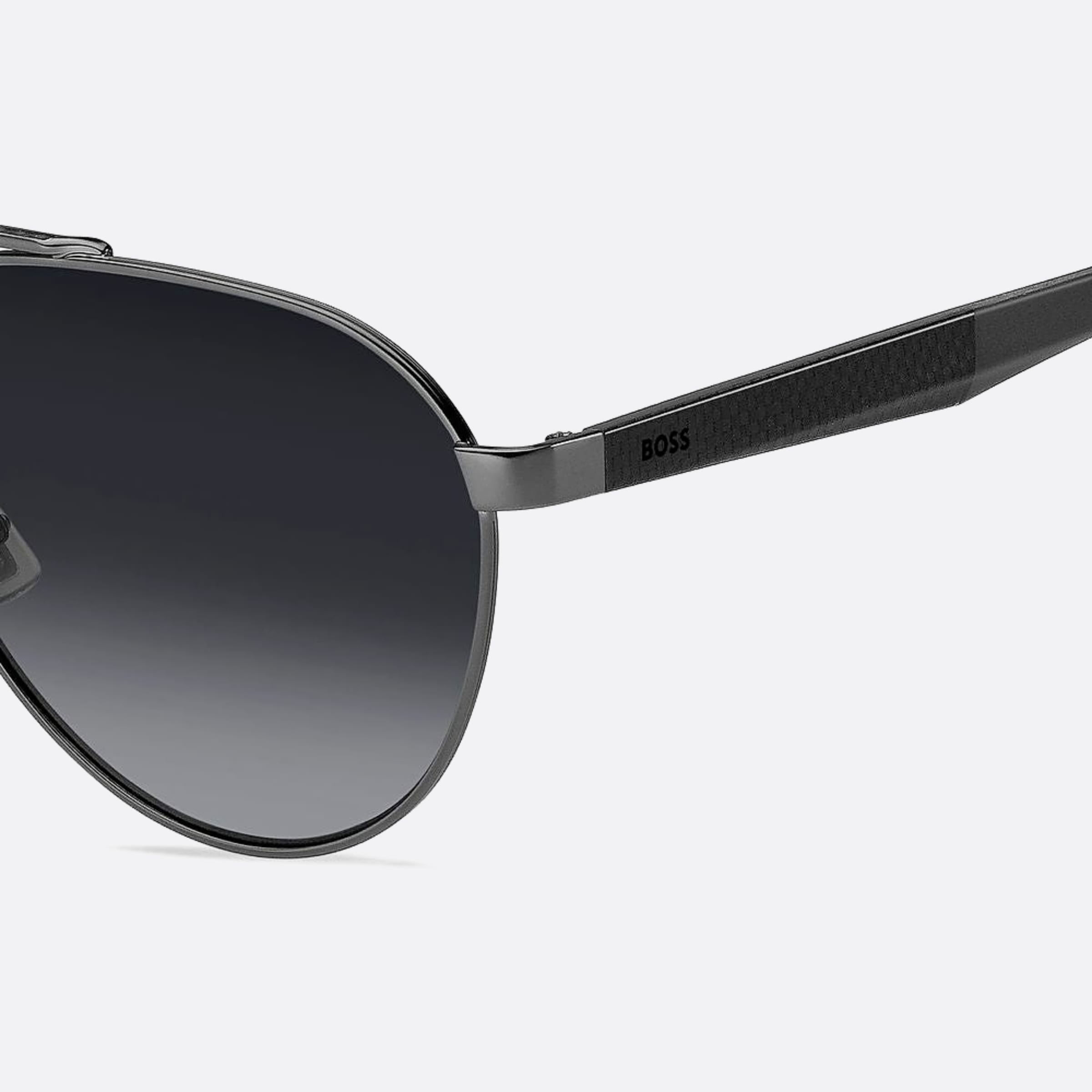 Boss 60mm Boss Pta Ruthenium Pilot Men Sunglasses - Lifestyle Shot